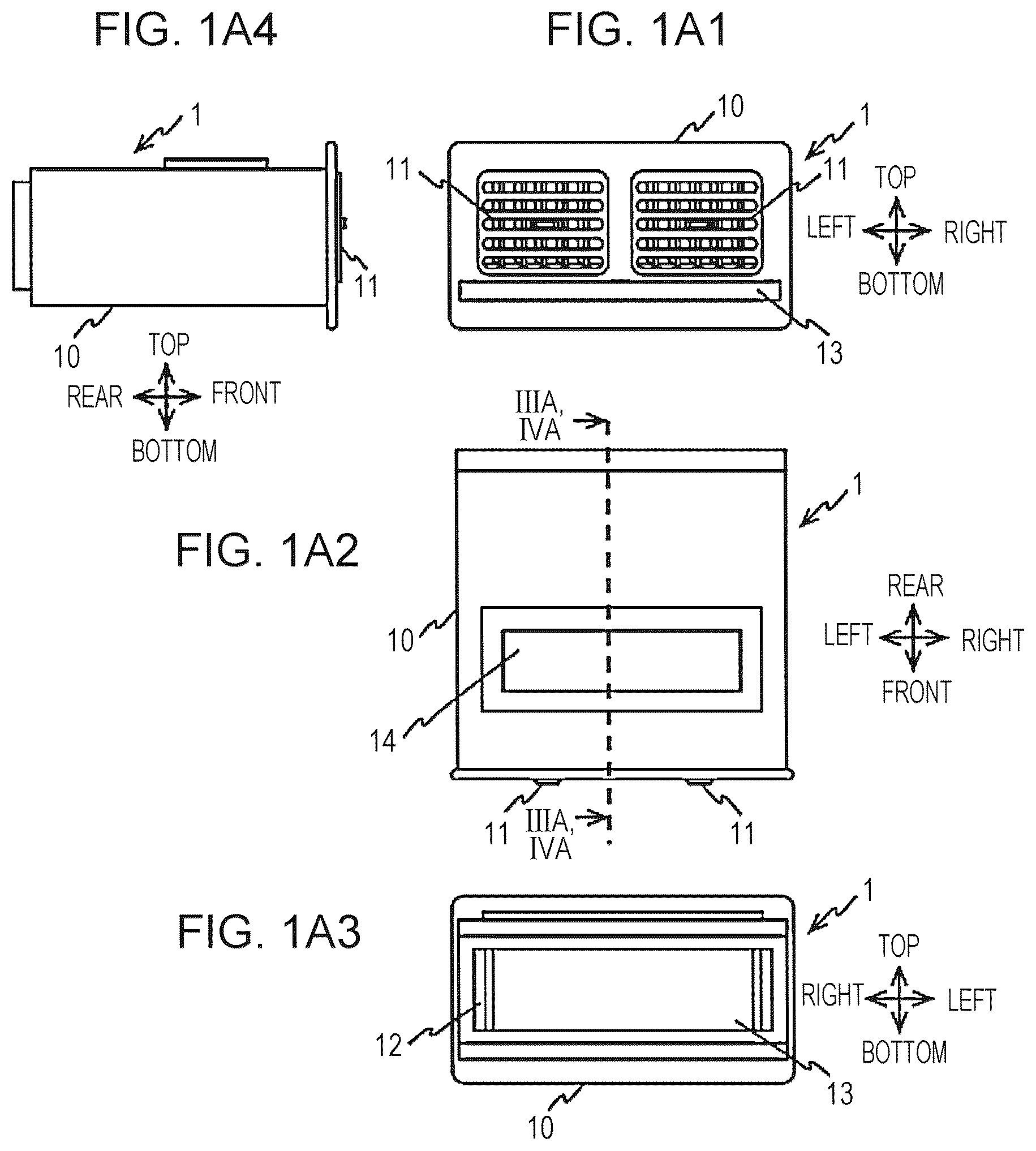 Patent US12611481 Figure 1 – Air cleaning device