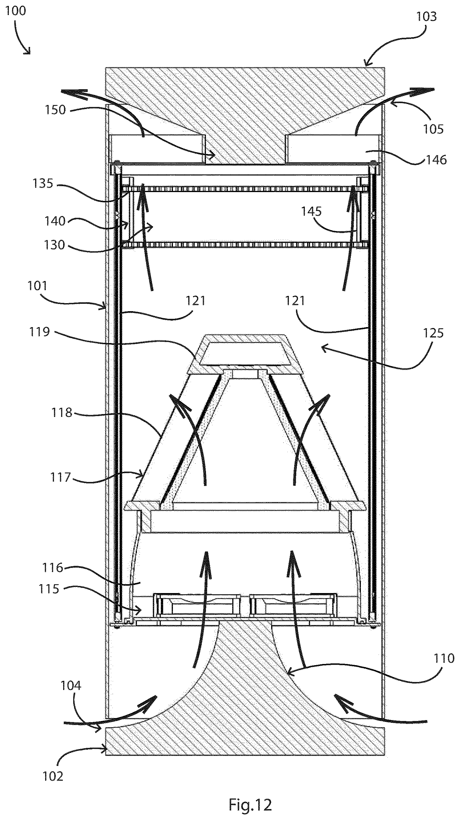 Patent US12611482 Figure 12 – Air sanitizer