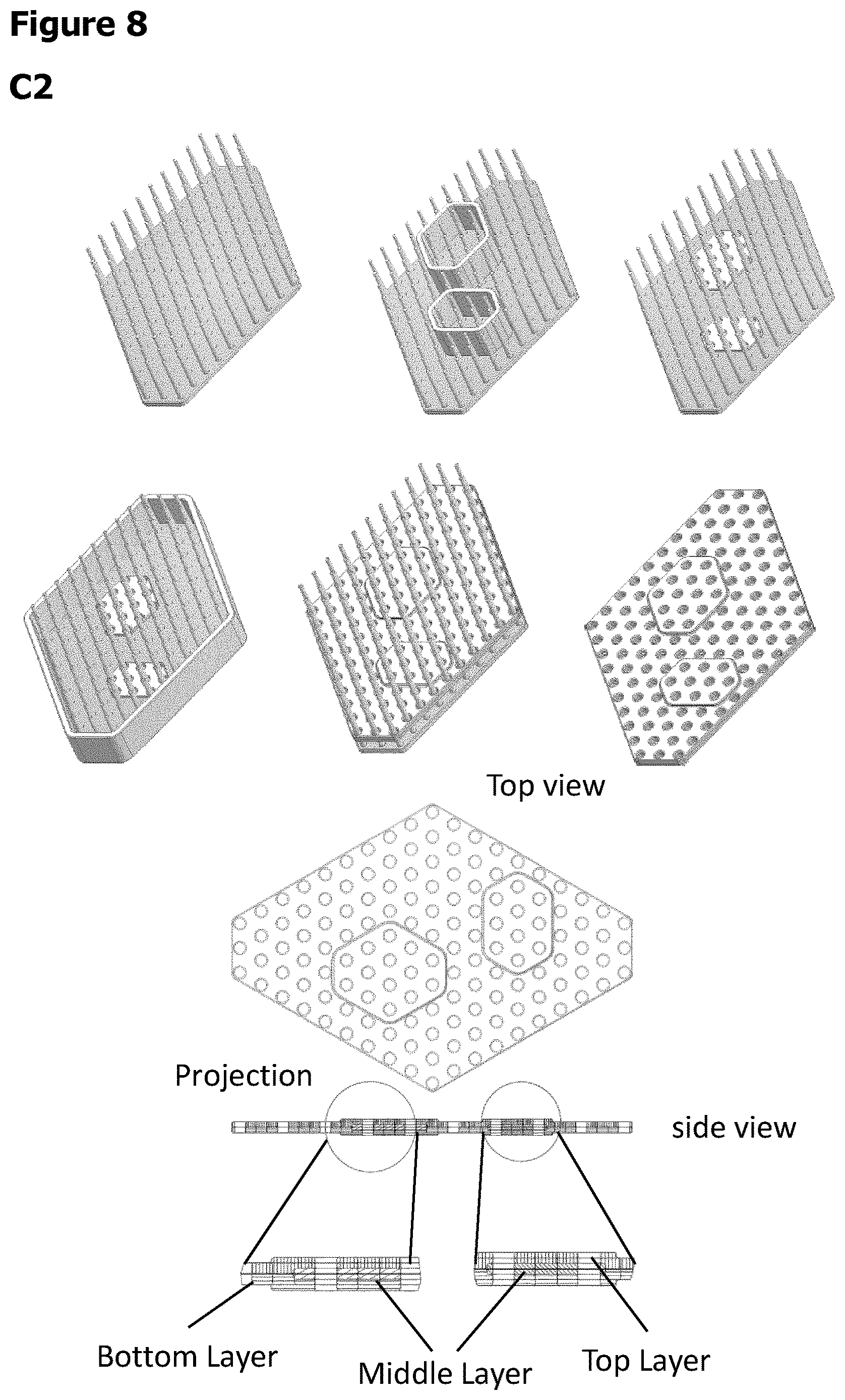 Patent US12611487 Figure 11 – Multilayer engineered heart muscle