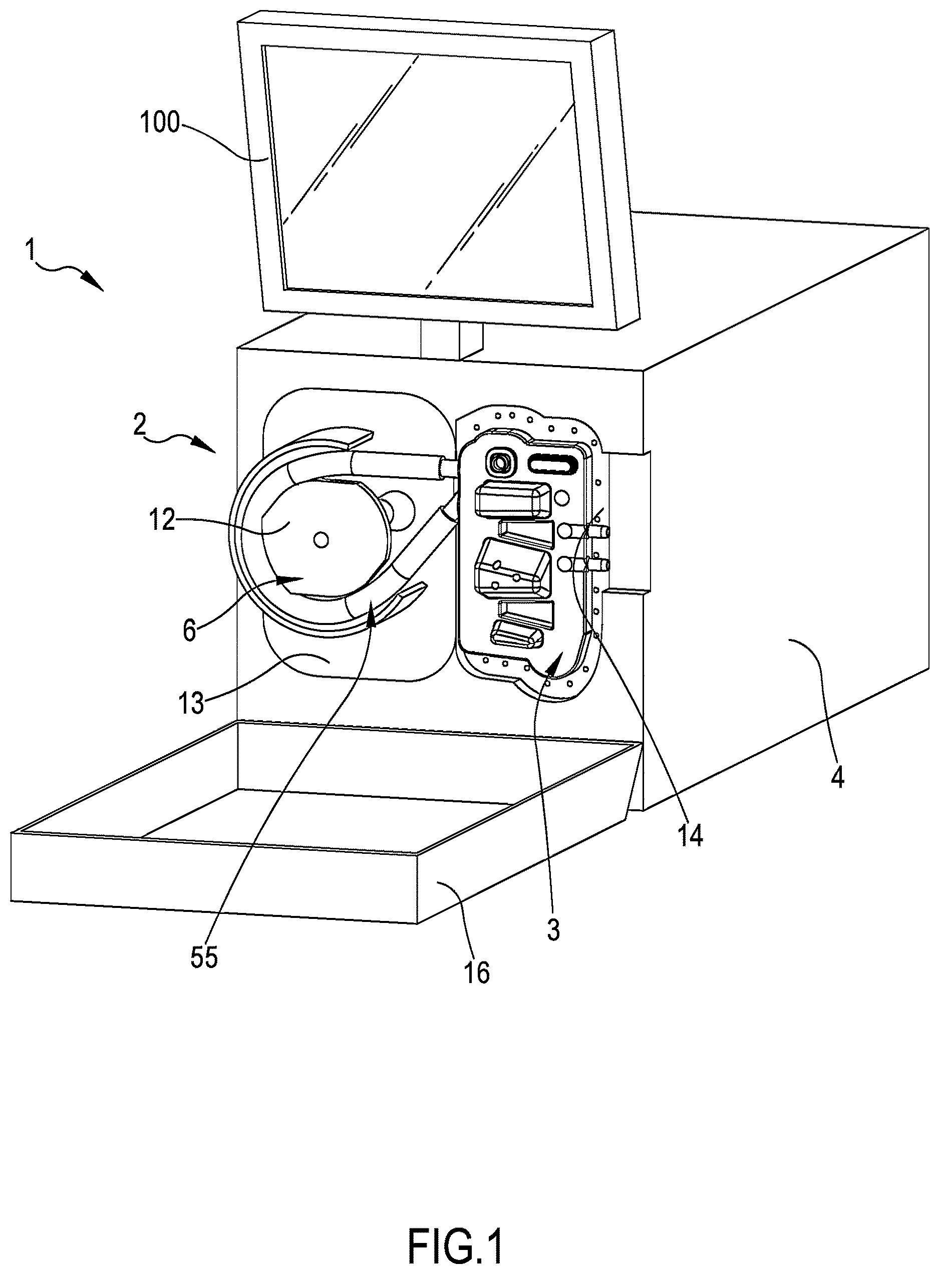 Patent US12611495 — Manifold assembly for a peritoneal dialysis apparatus and peritoneal dialysis apparatus comprising said manifold assembly — Figure 1