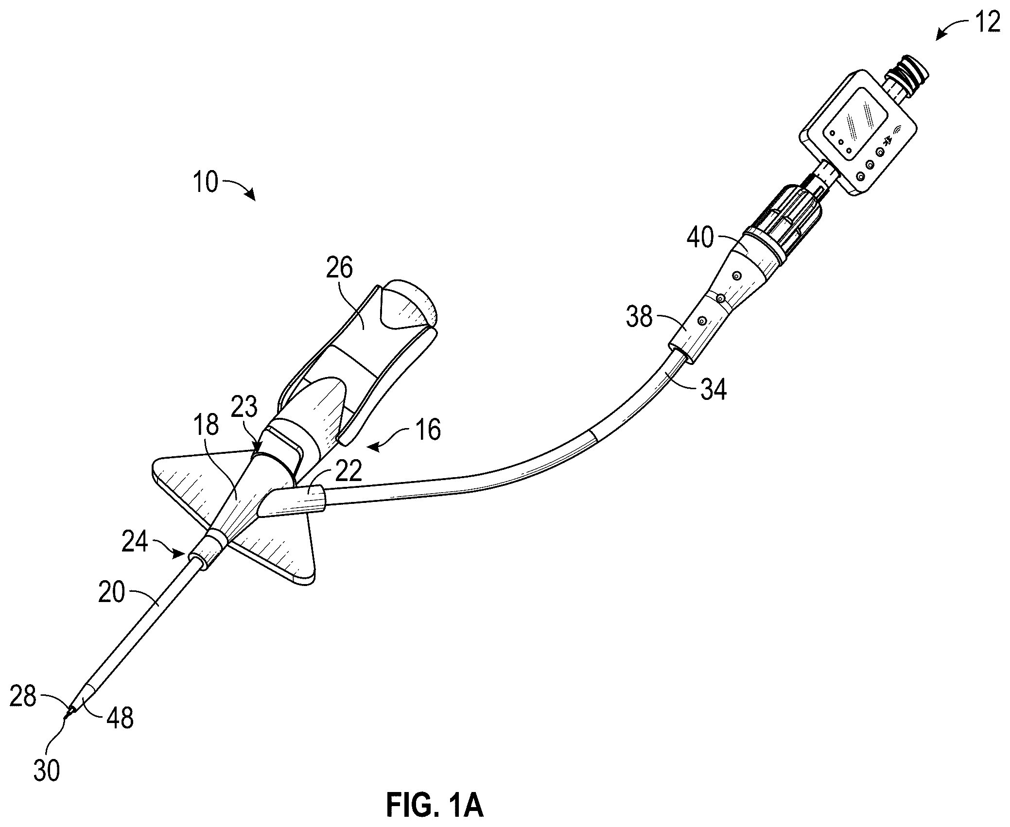 Patent US12611498 Figure 1 – Occlusion detection devices, systems, and methods