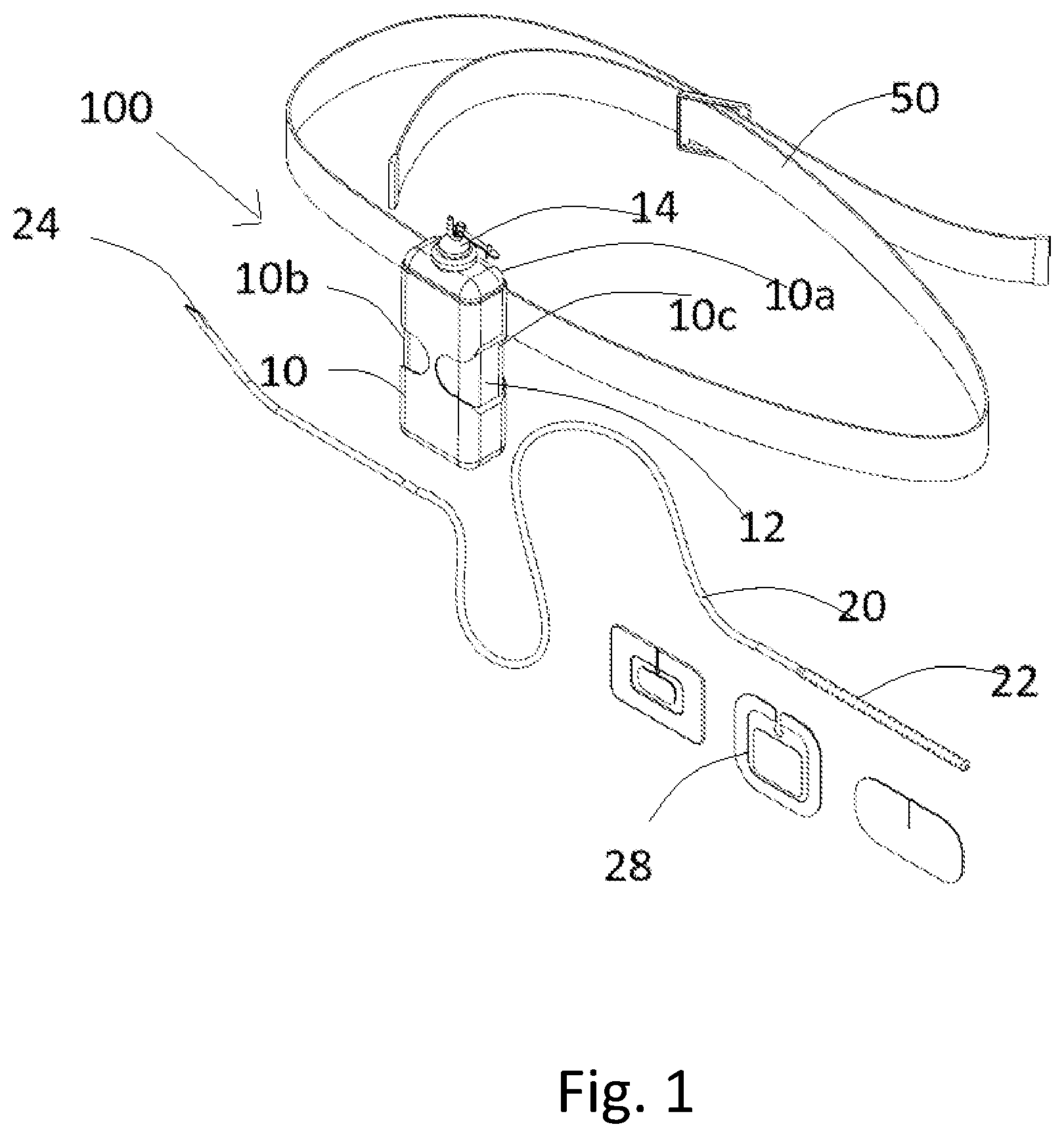 Patent US12611501 Figure 1 – Wound draining pump system