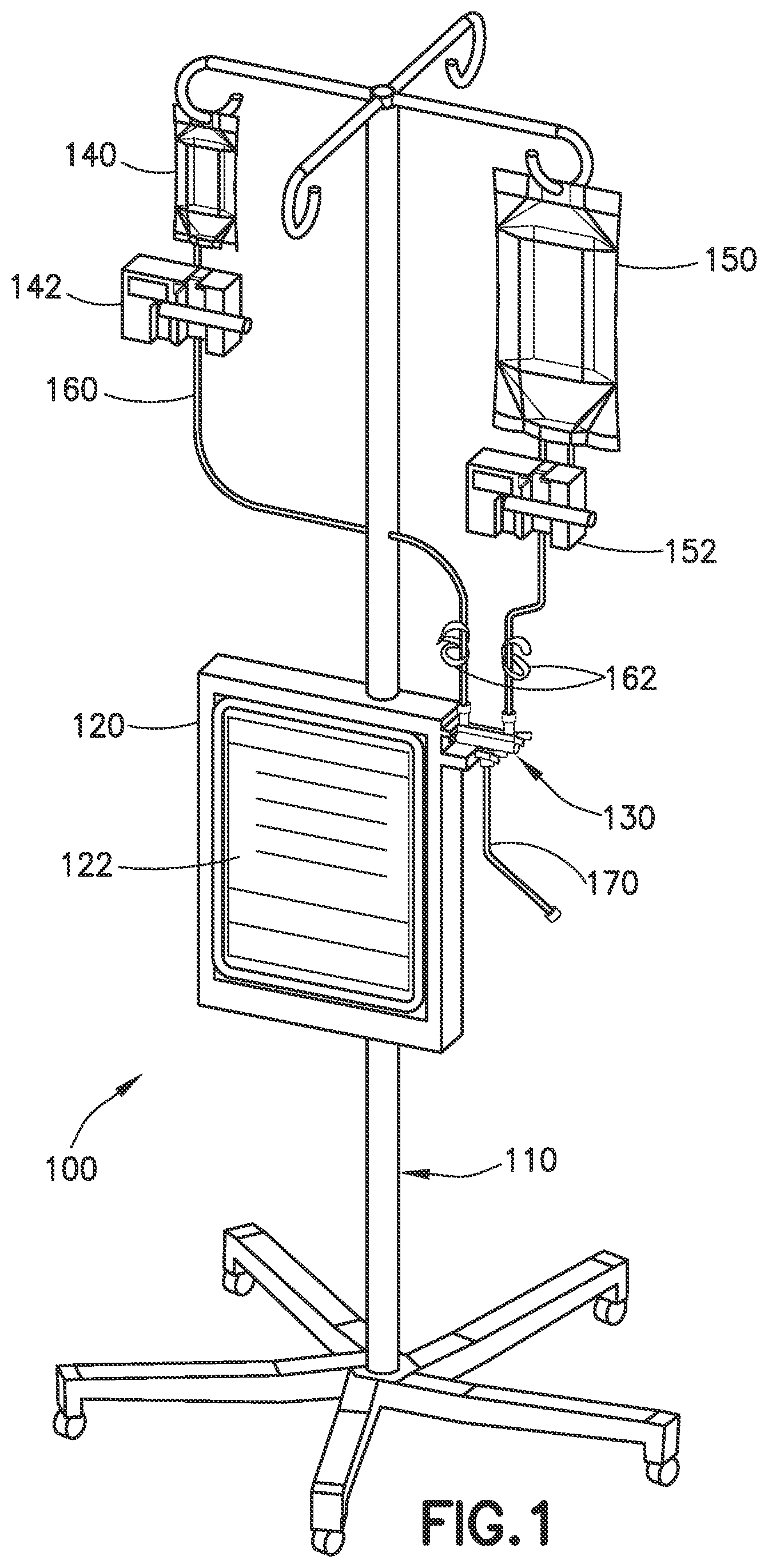 Patent US12611503 Figure 1 – System and method for sequential delivery of therapeutic compositions