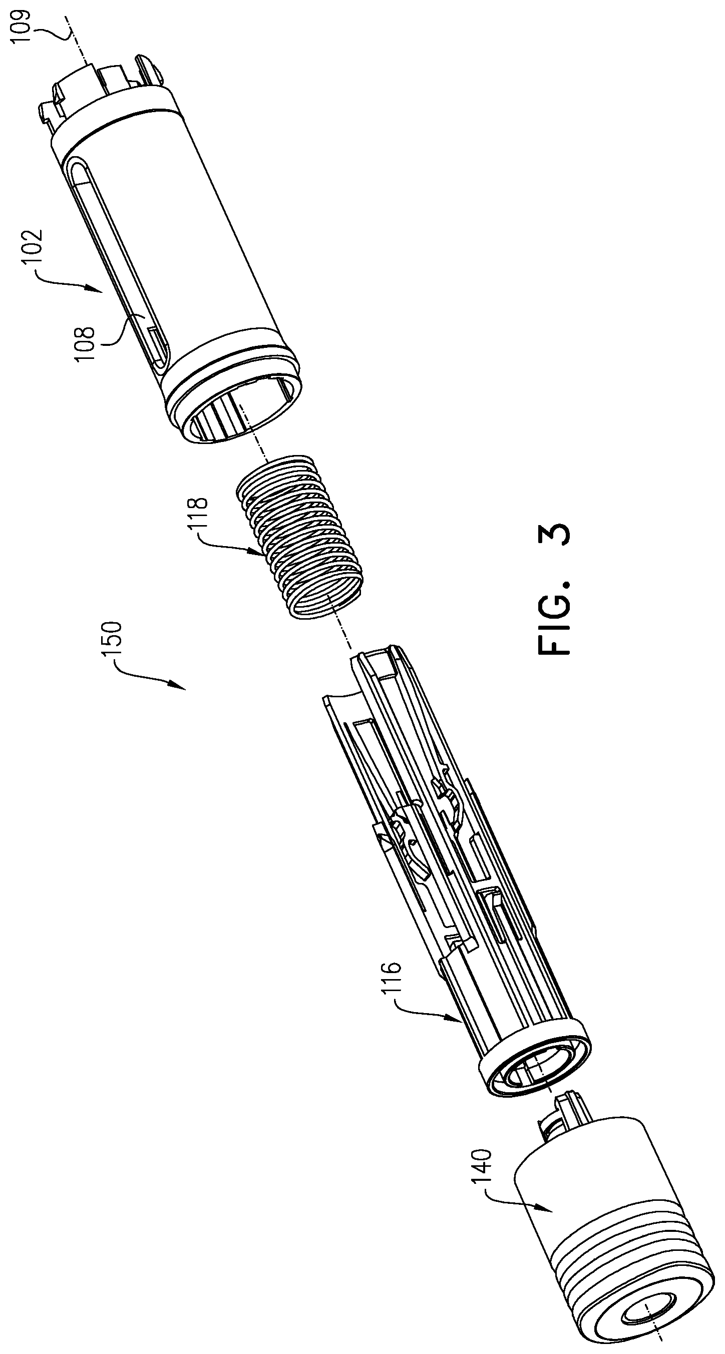Patent US12611506 Figure 3 – Automatic injection device
