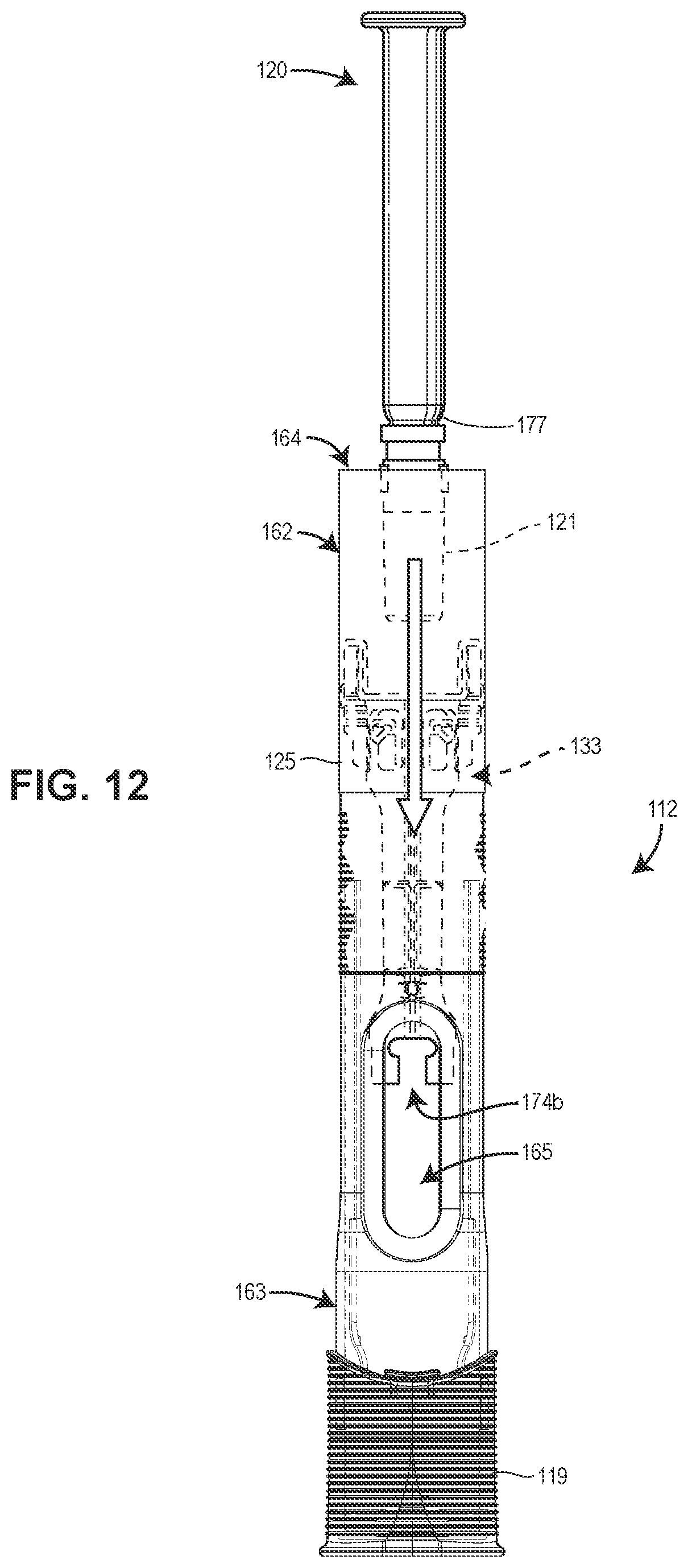 Patent US12611507 Figure 10 – Drug delivery device, subassembly for drug delivery device, syringe holder, and method of assembly