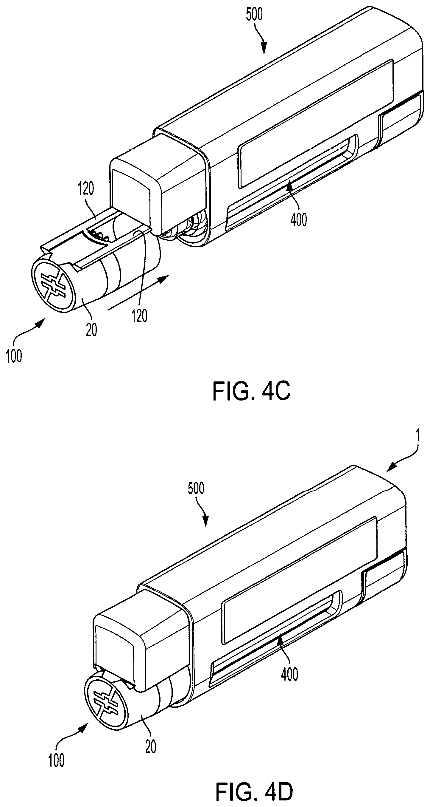 Patent US12611508 Figure 5 – Medication delivery device with needle carrier