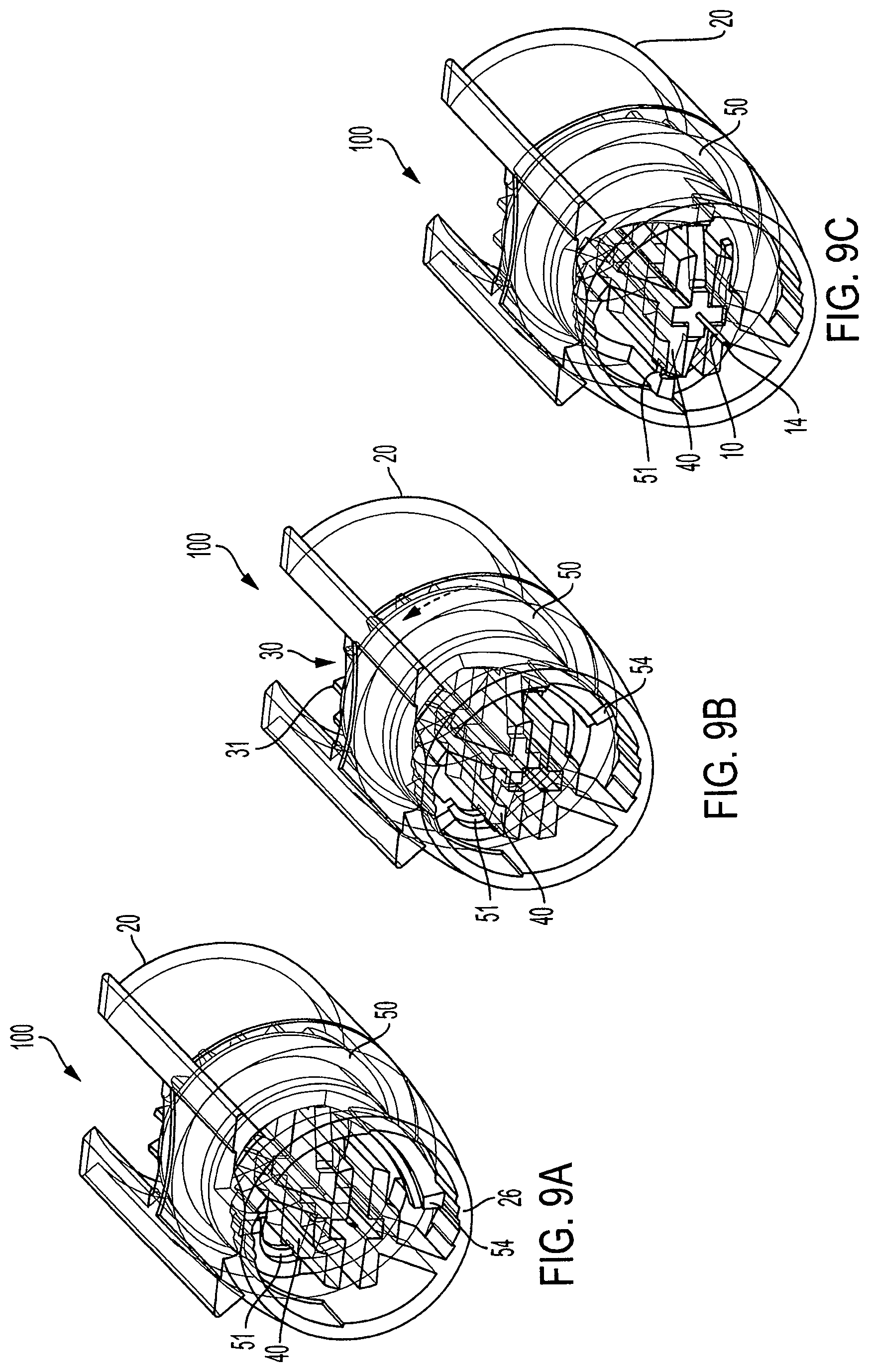 Patent US12611508 Figure 14 – Medication delivery device with needle carrier