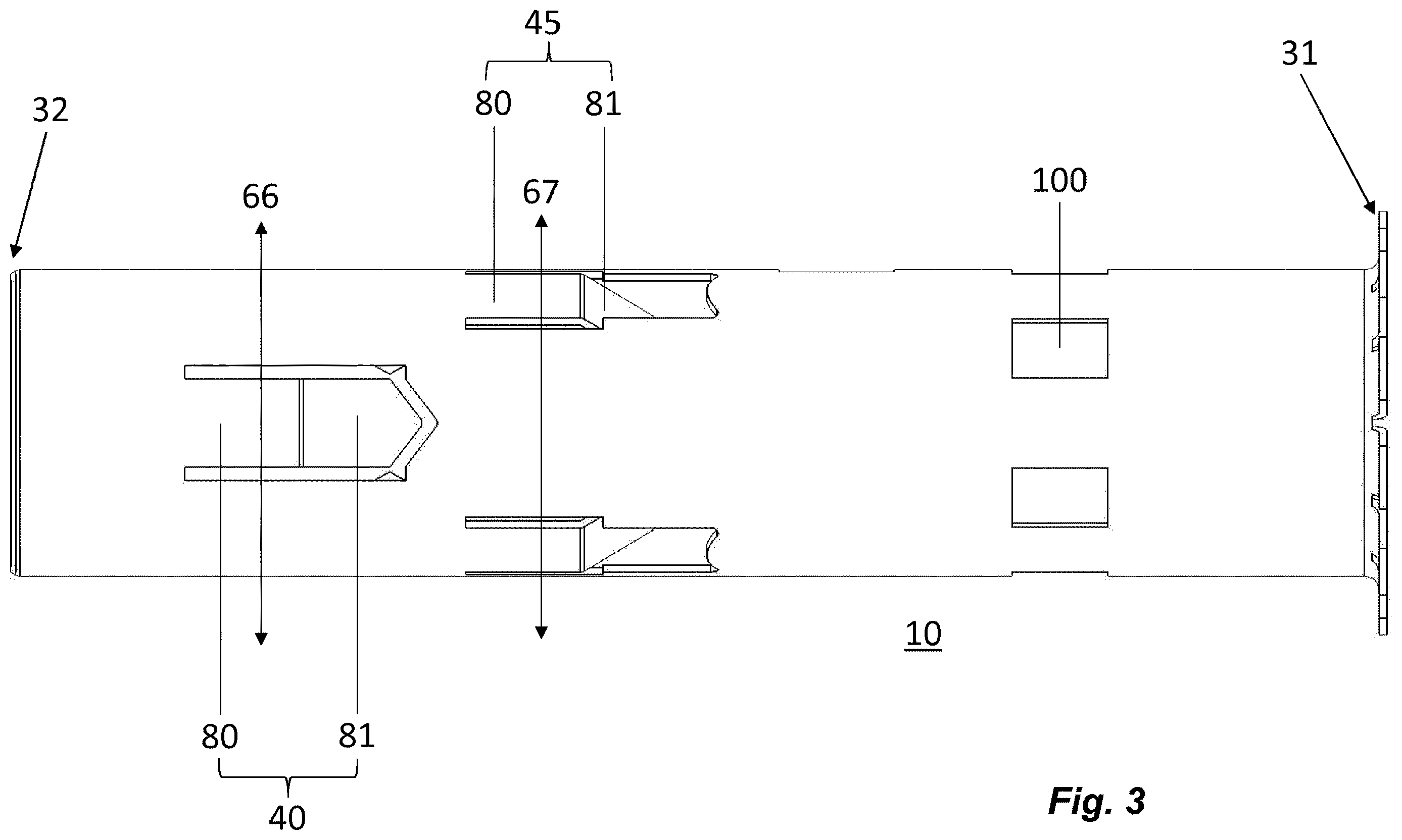 Patent US12611511 Figure 3 – Multi-rows prongs grabber