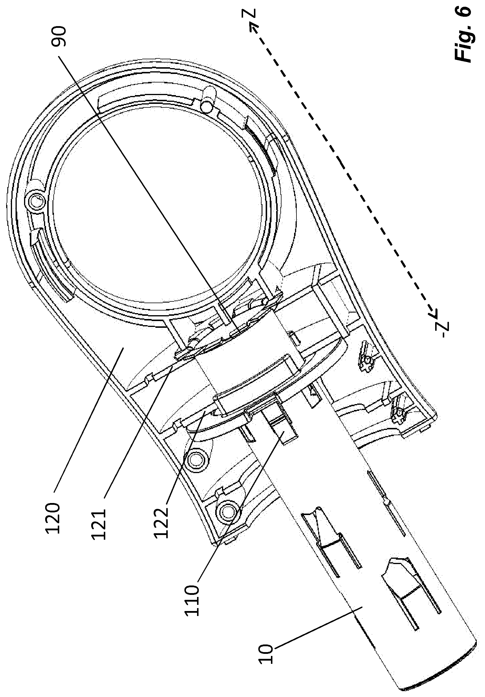 Patent US12611511 Figure 6 – Multi-rows prongs grabber