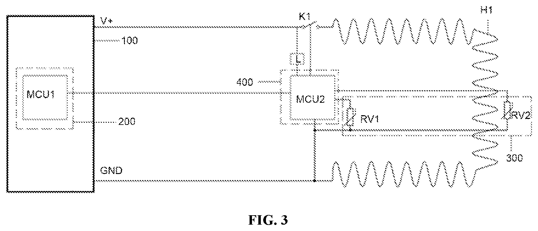 Patent US12611516 Figure 3 – Temperature control circuit and method for respiration tube and respiration aid equipment