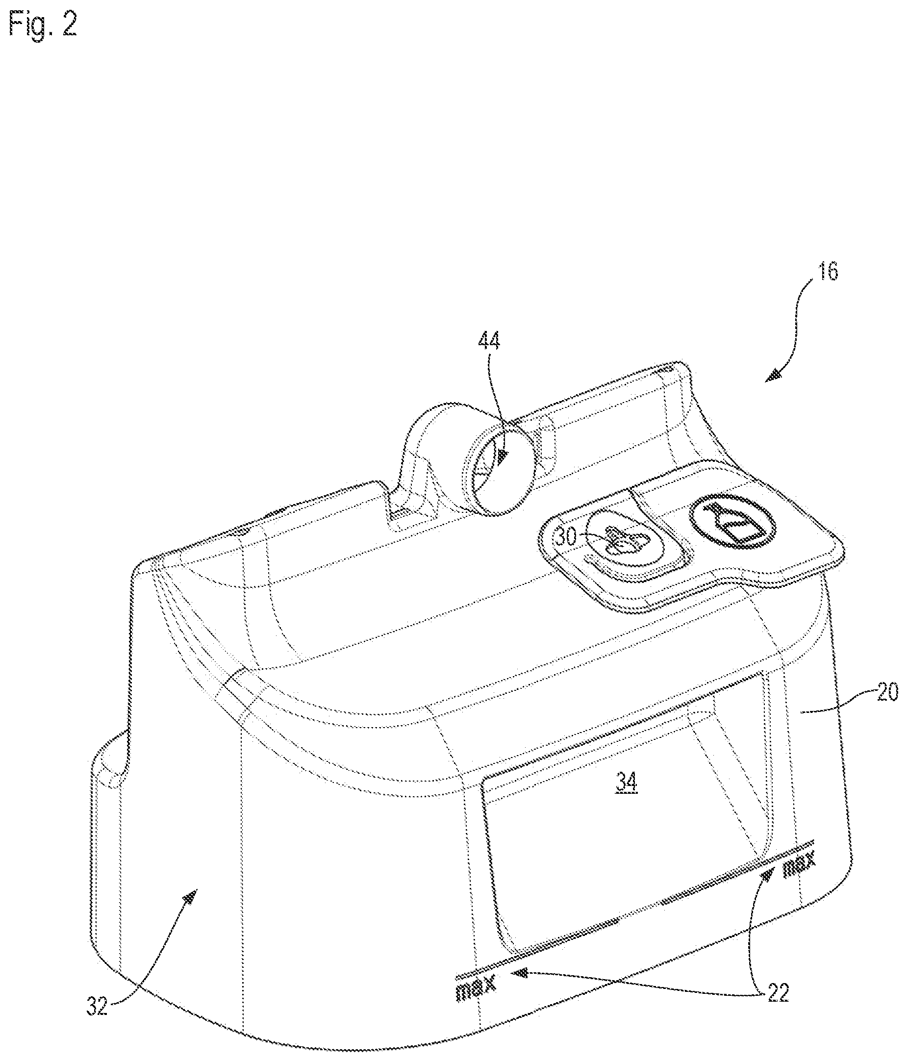 Patent US12611518 Figure 2 – Float-controlled valve array having redundantly acting float bodies