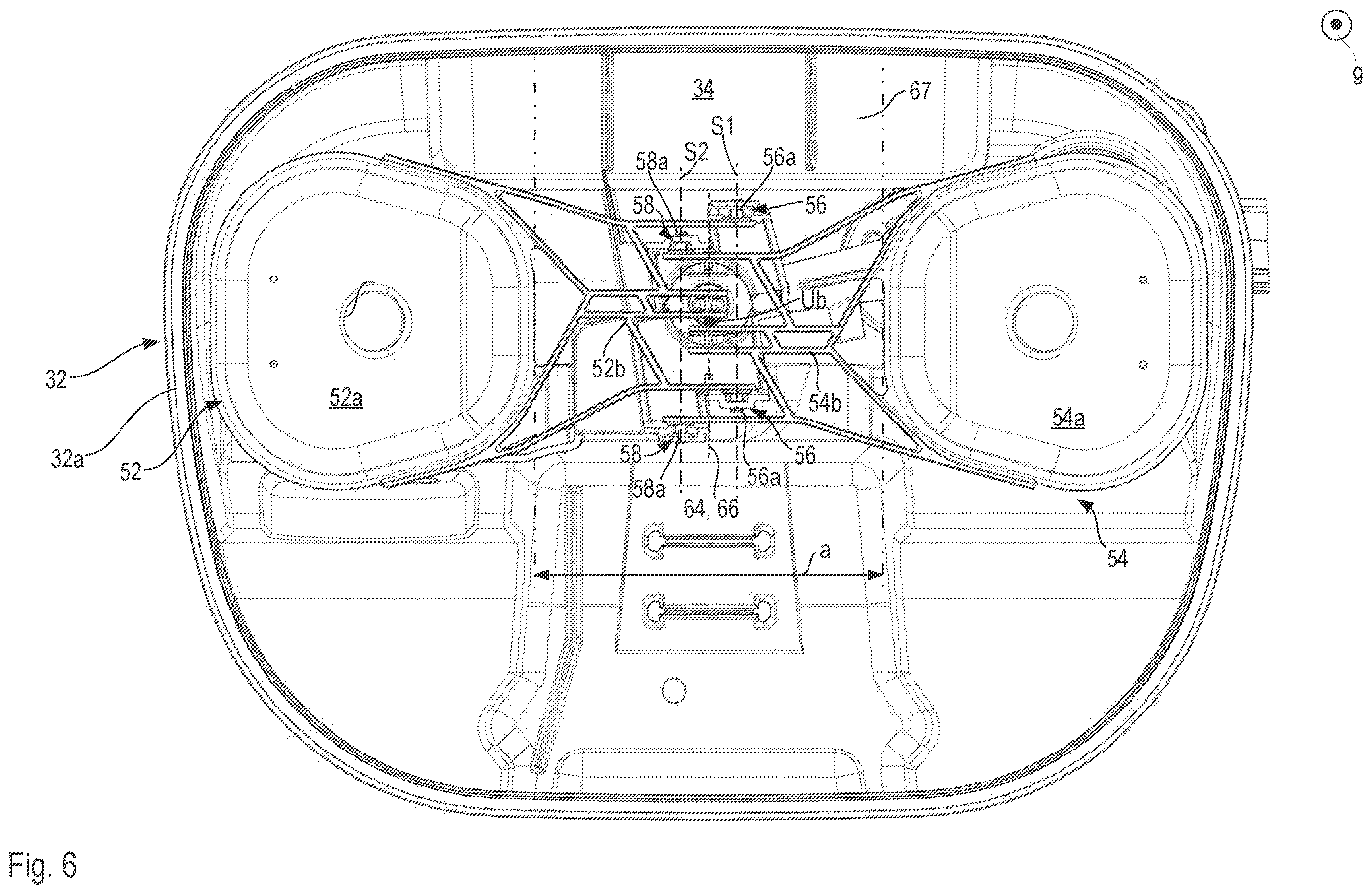 Patent US12611518 Figure 6 – Float-controlled valve array having redundantly acting float bodies