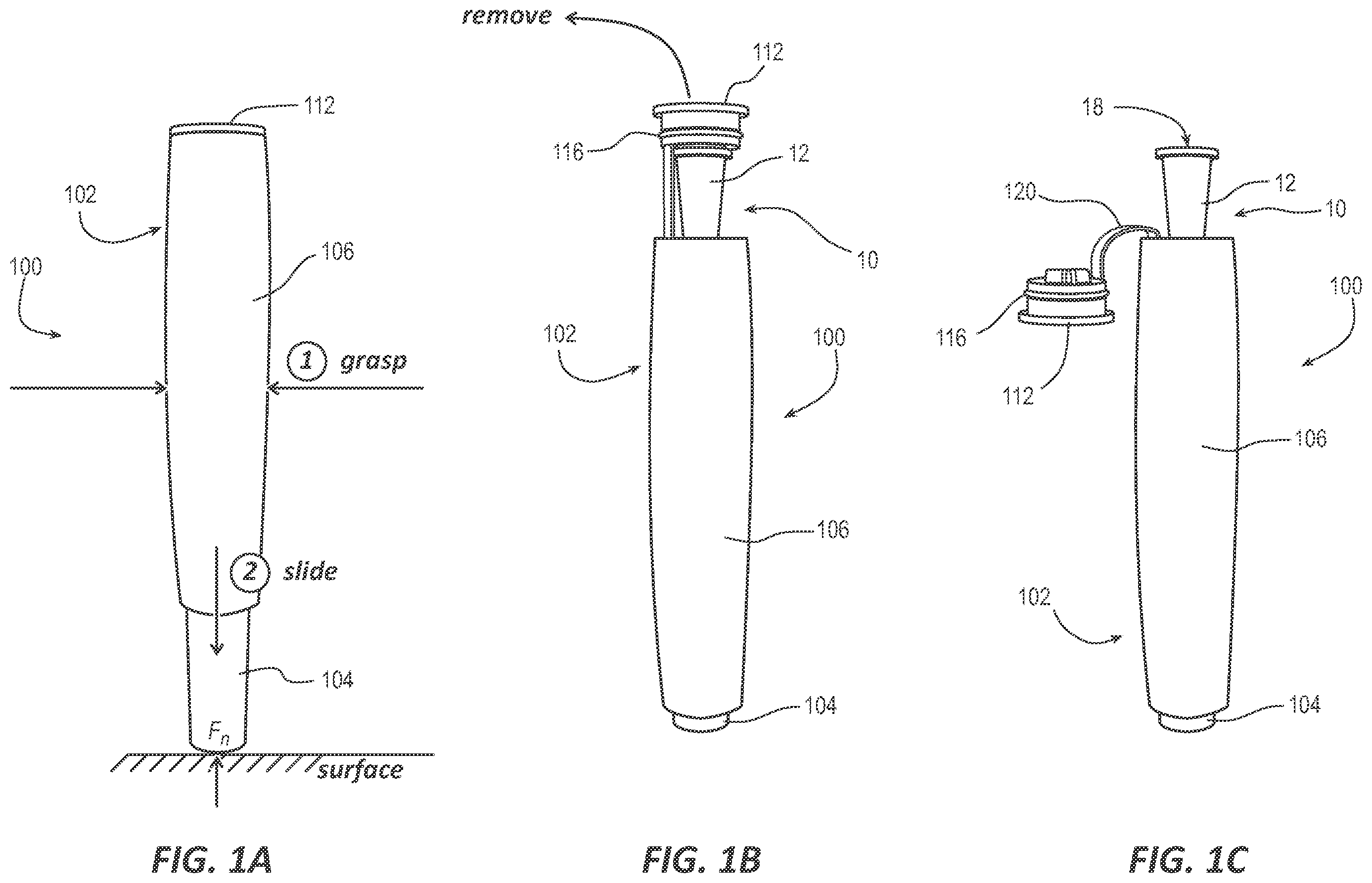 Patent US12611519 Figure 1 – Intermittent-catheter assembly and methods thereof