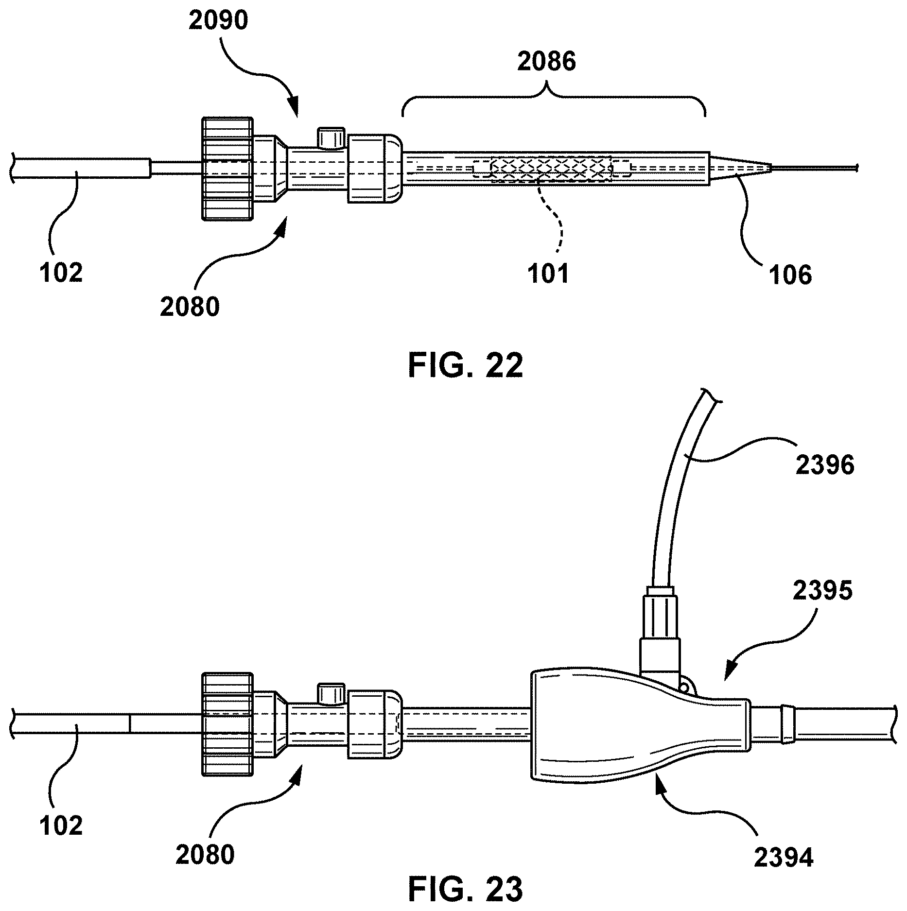 Patent US12611522 Figure 16 – Catheter handle with torque mechanism and valve relief component