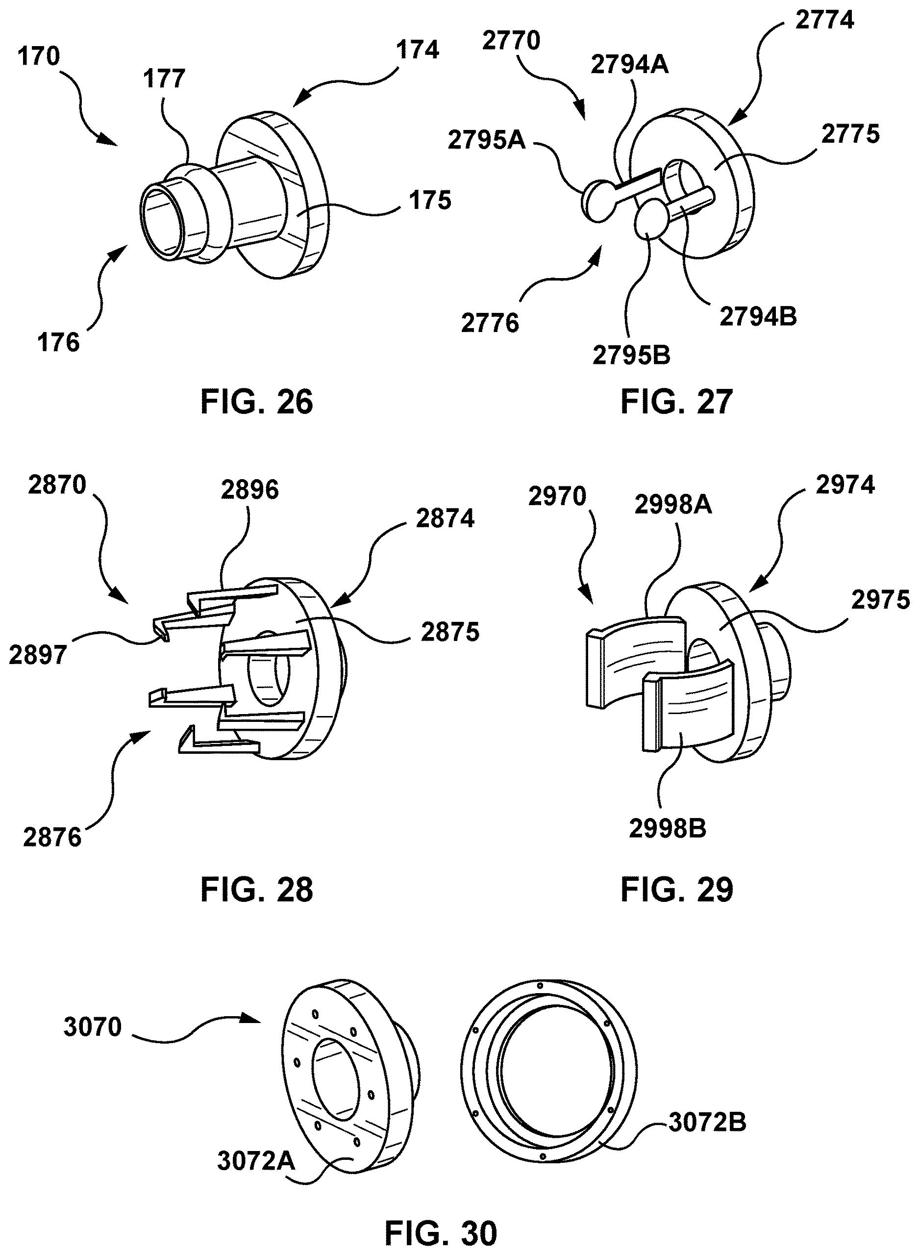 Patent US12611522 Figure 19 – Catheter handle with torque mechanism and valve relief component