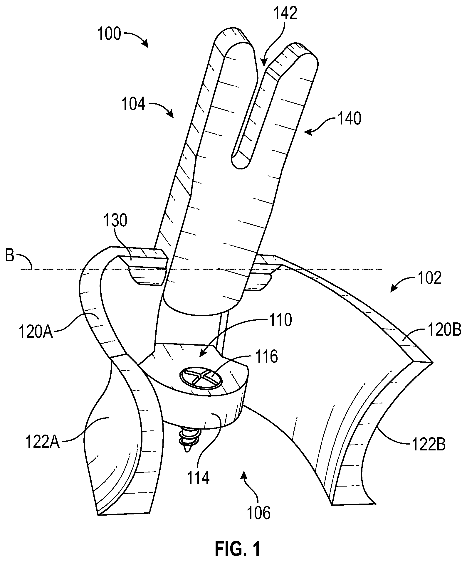 Patent US12611524 — Systems and methods for a catheter stabilization and occluder apparatus — Figure 1