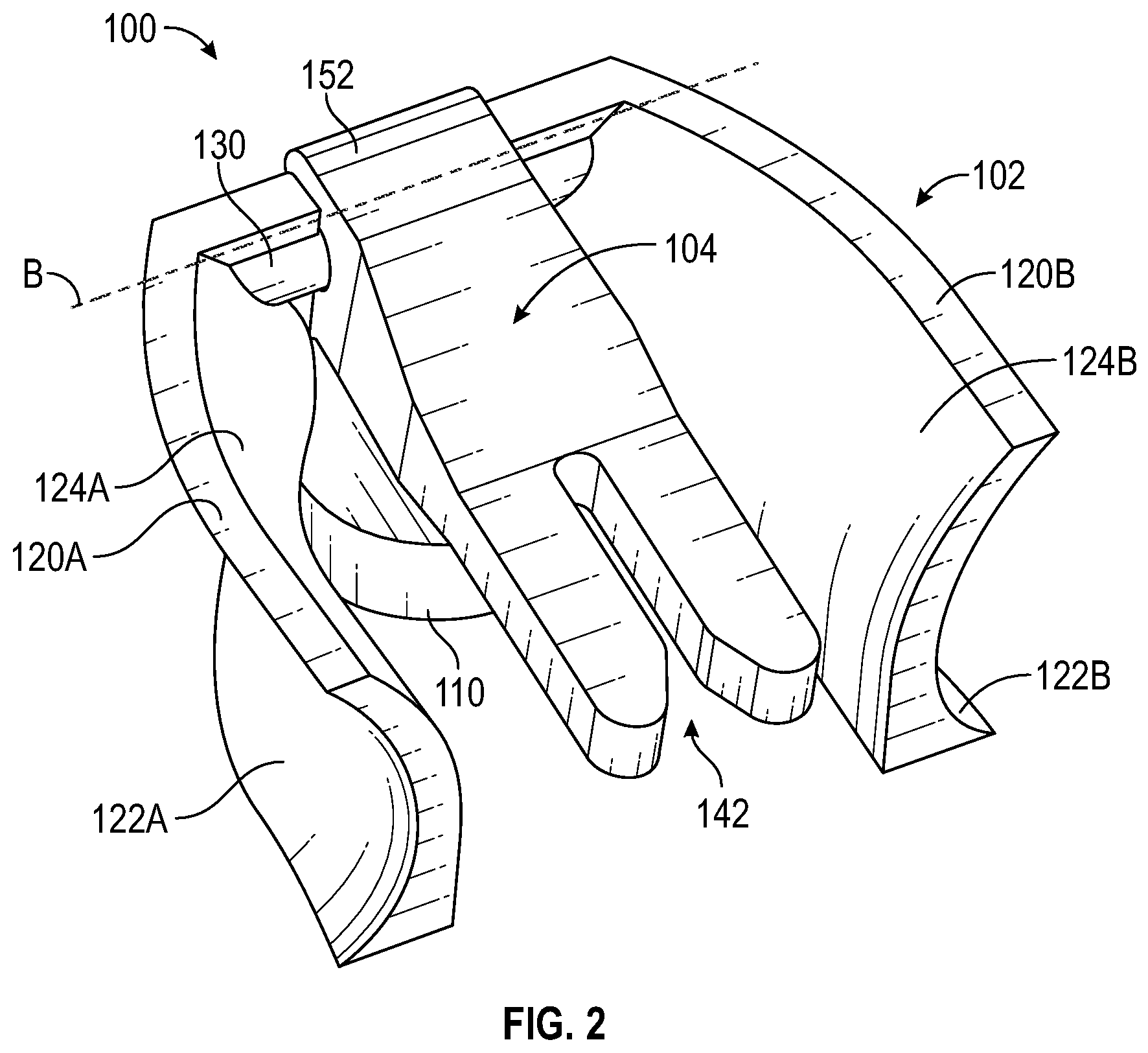 Patent US12611524 Figure 2 – Systems and methods for a catheter stabilization and occluder apparatus