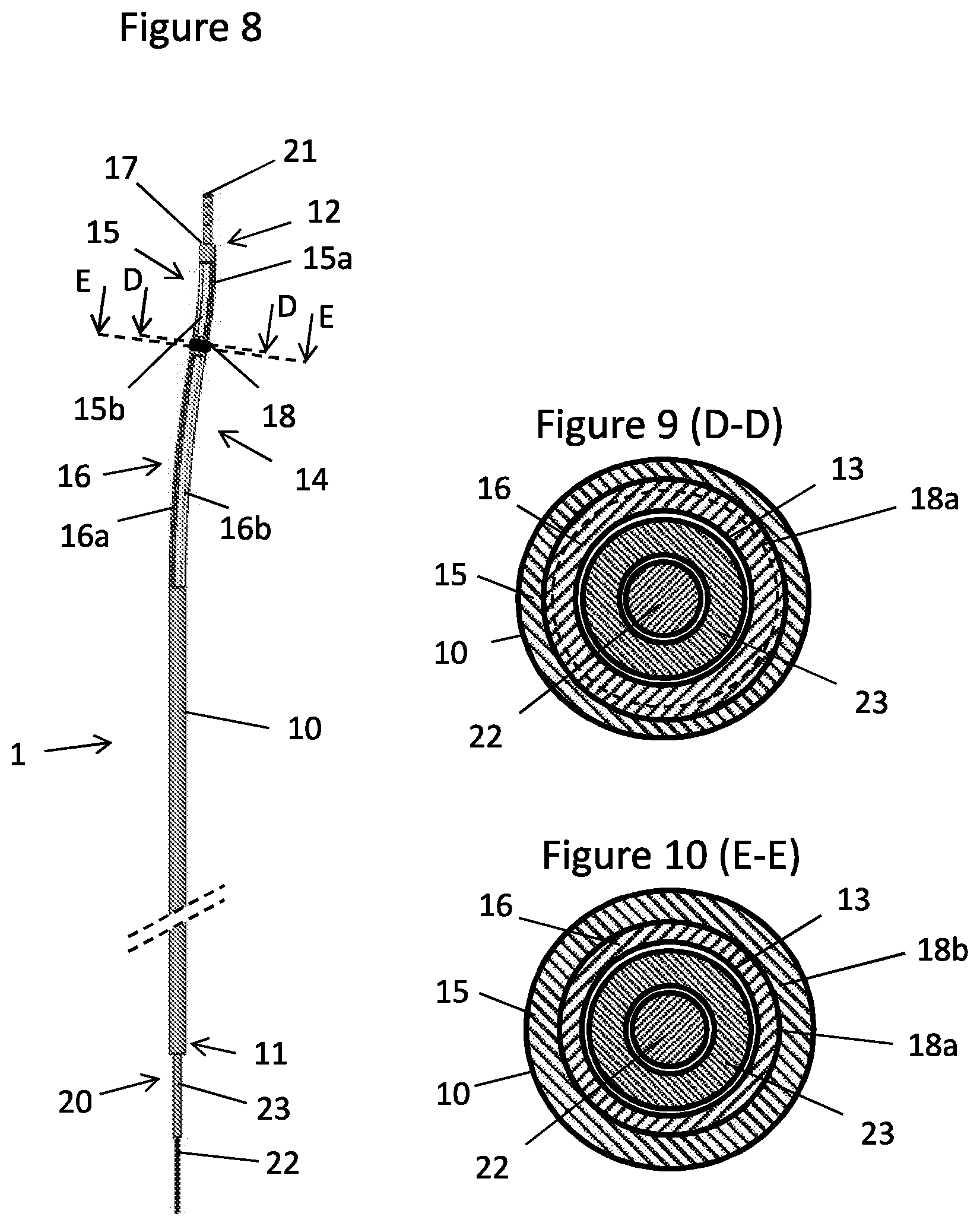 Patent US12611525 Figure 4 – Guide wire-catheter assembly