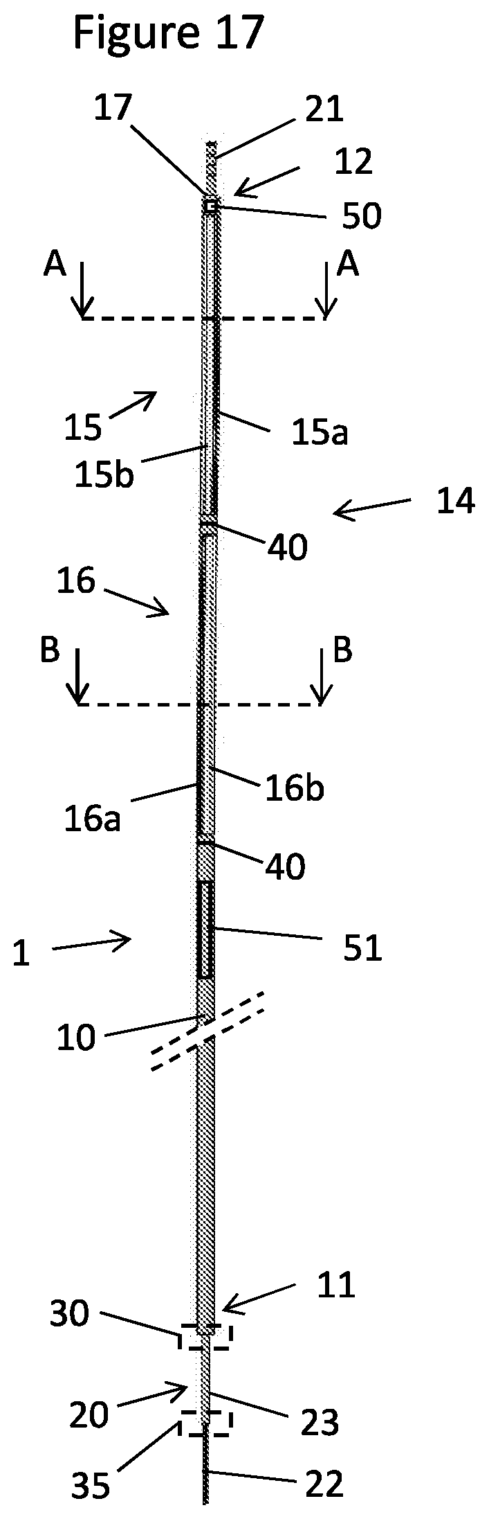 Patent US12611525 Figure 8 – Guide wire-catheter assembly