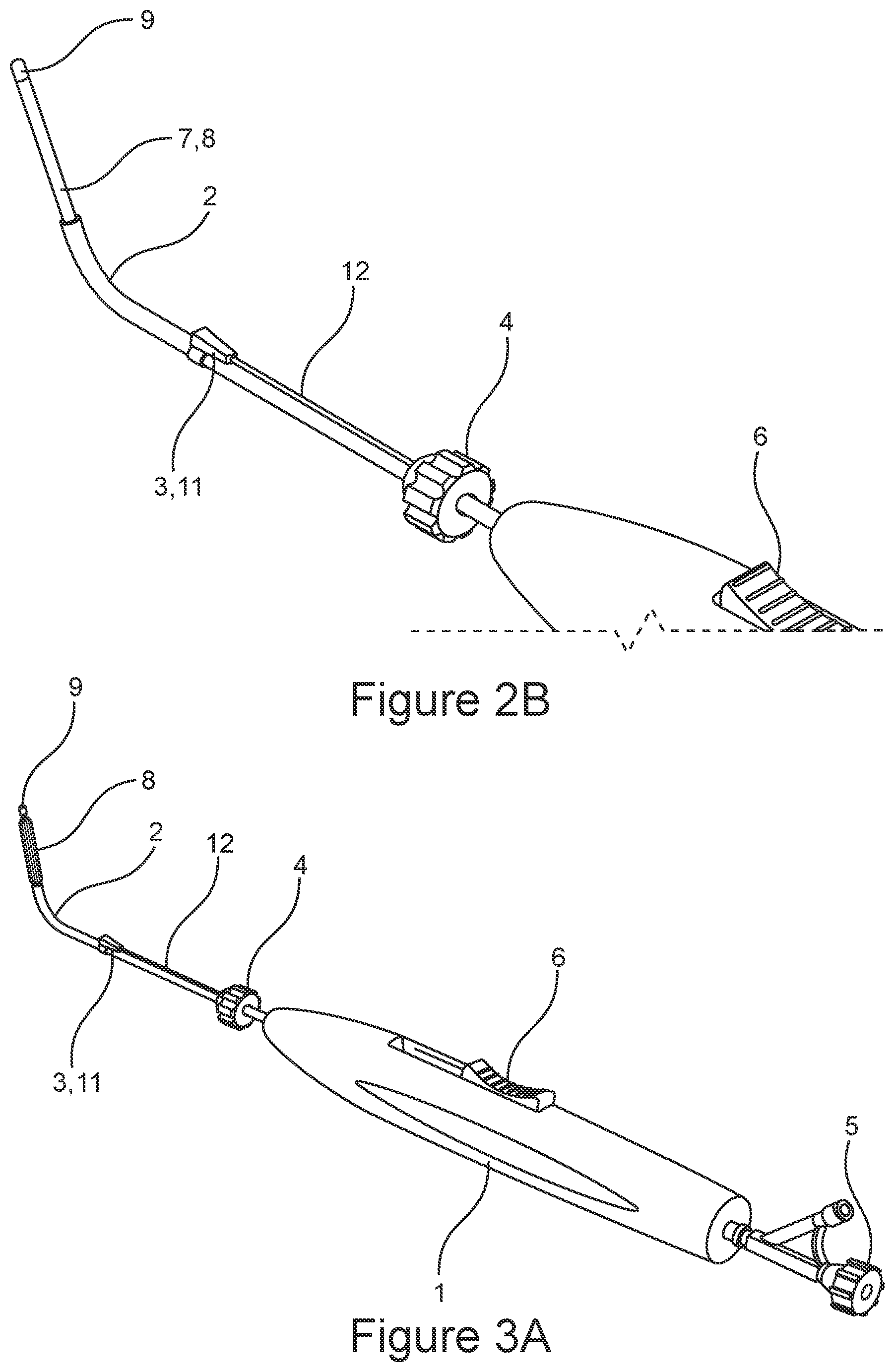 Patent US12611529 Figure 2 – Delivery device for eustachian tube procedures