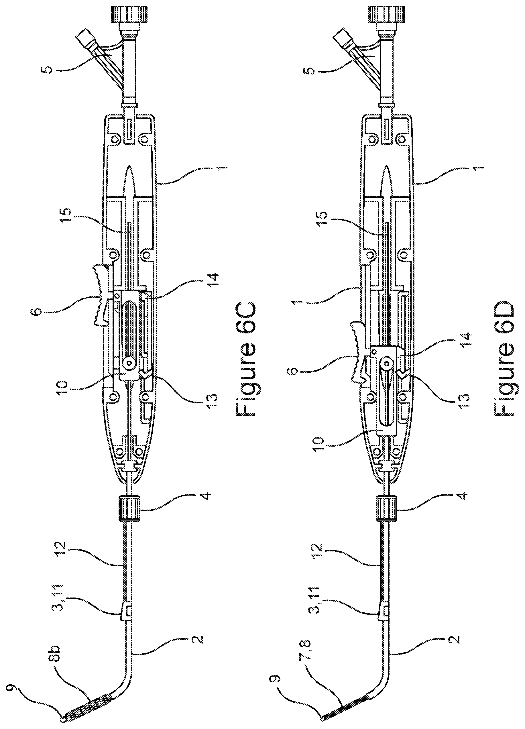 Patent US12611529 Figure 6 – Delivery device for eustachian tube procedures