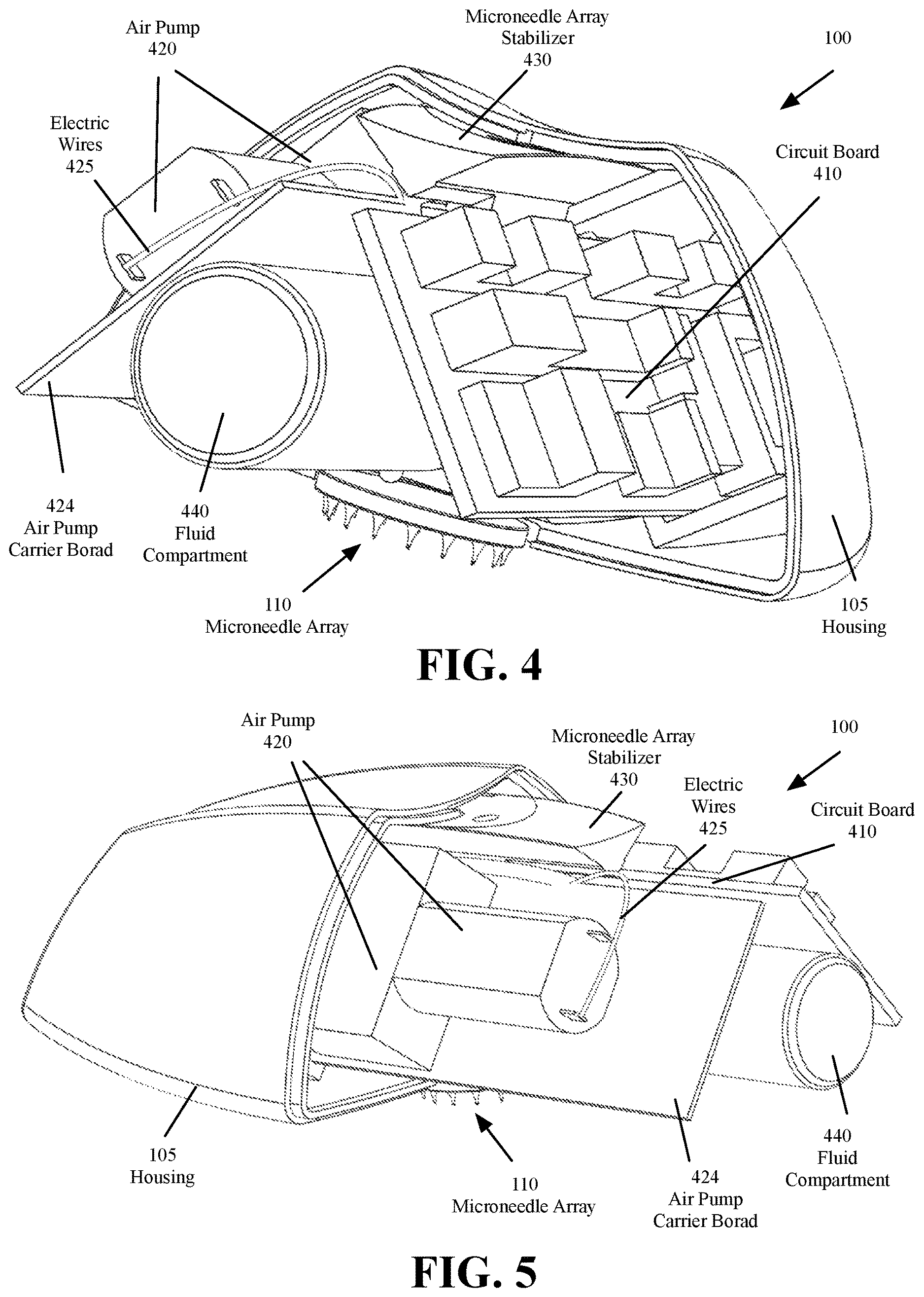 Patent US12611530 Figure 4 – Intradermal drug delivery device