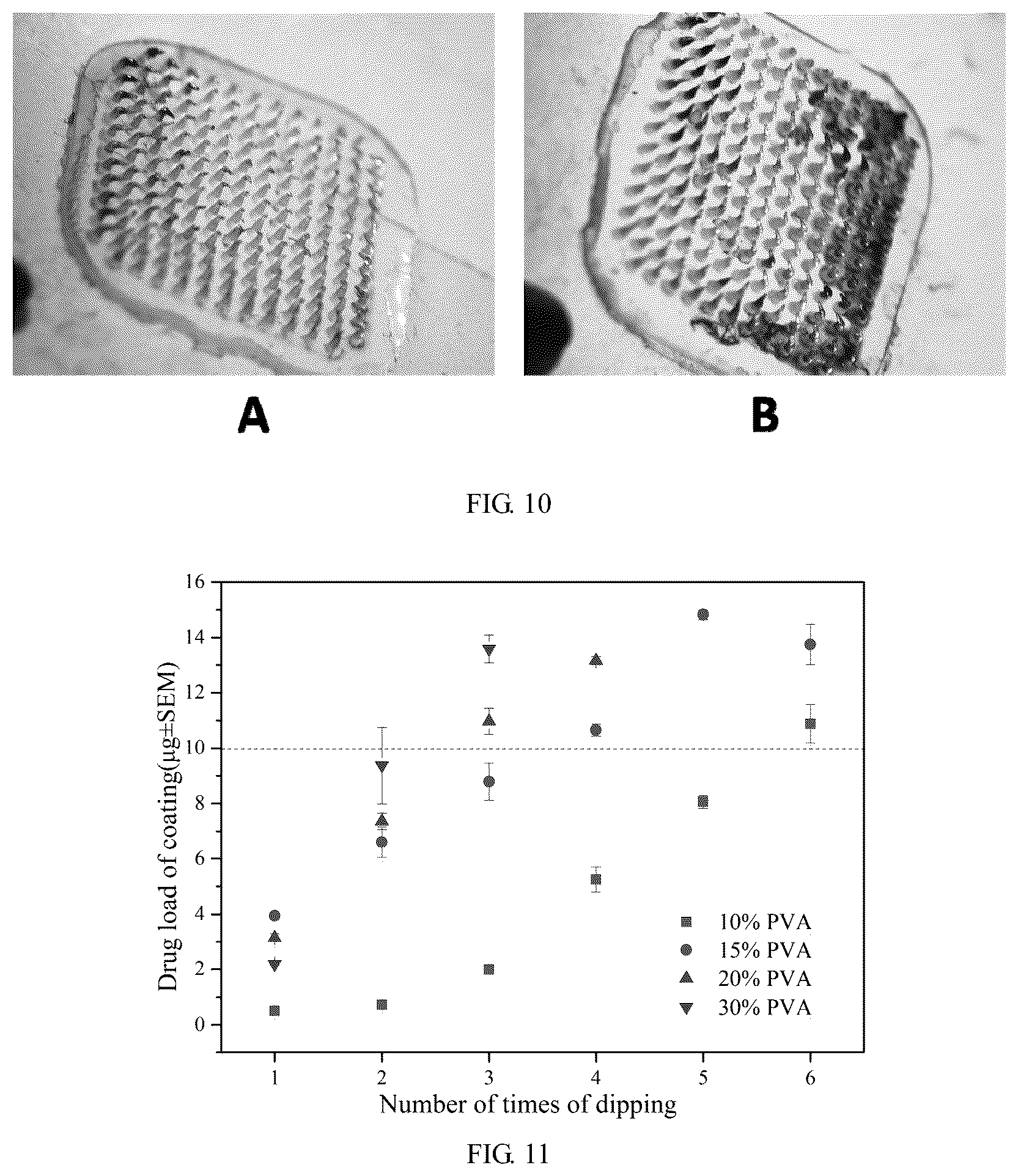 Patent US12611531 Figure 4 – Coated microneedle with multilayer structure, method for preparing the same and microneedle patch comprising coated microneedle