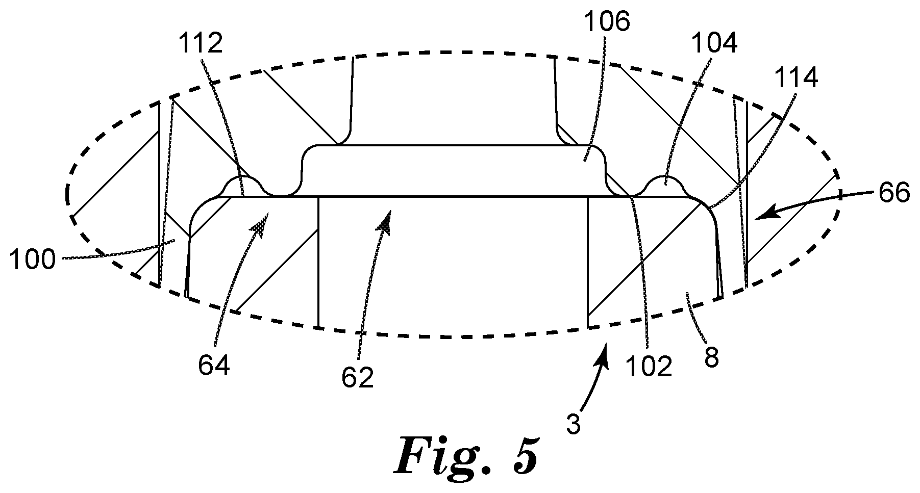 Patent US12611532 Figure 5 – Cleaning cap for medical implement