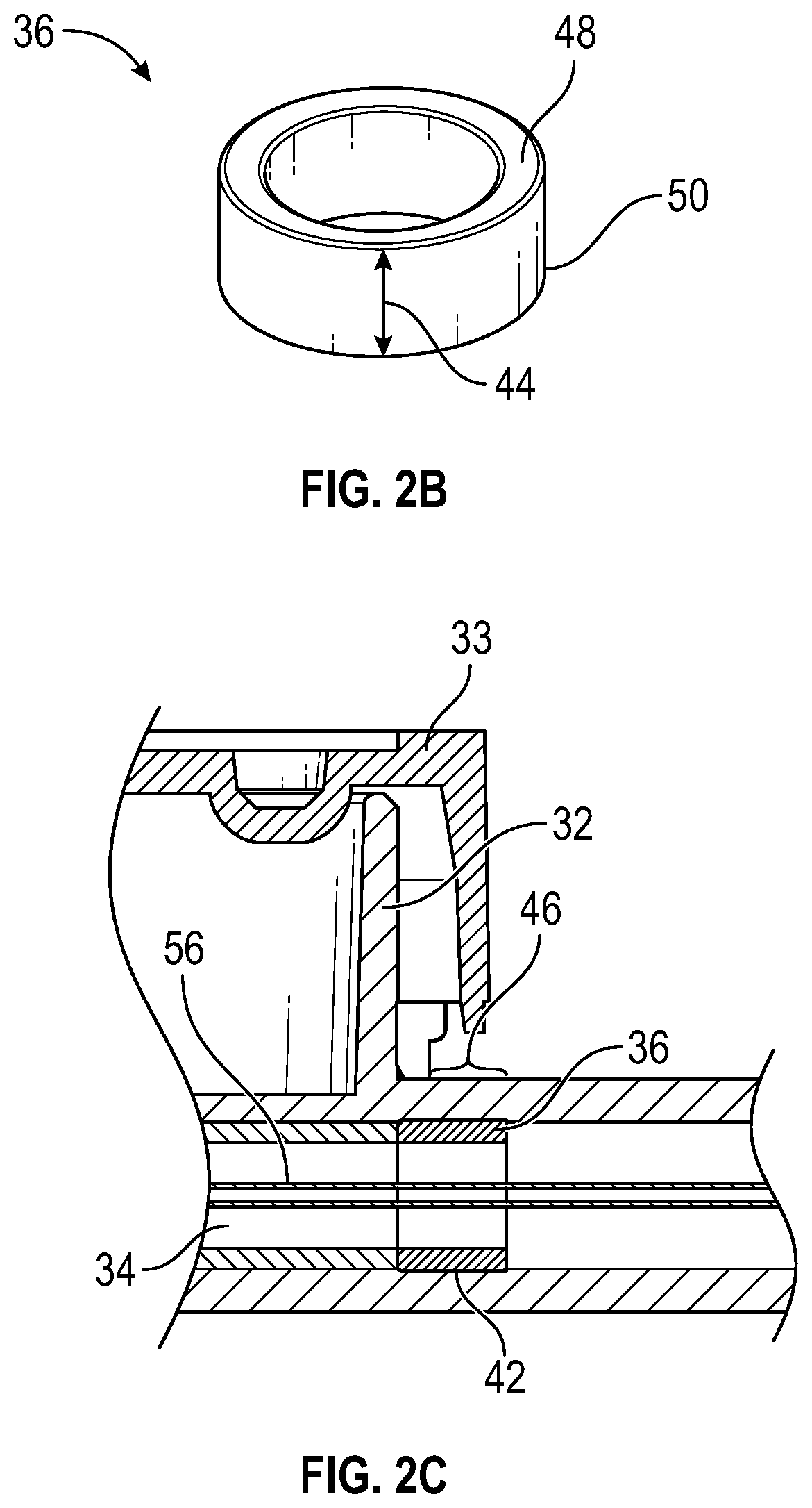 Patent US12611533 Figure 2 – Annular valve securement within a catheter assembly