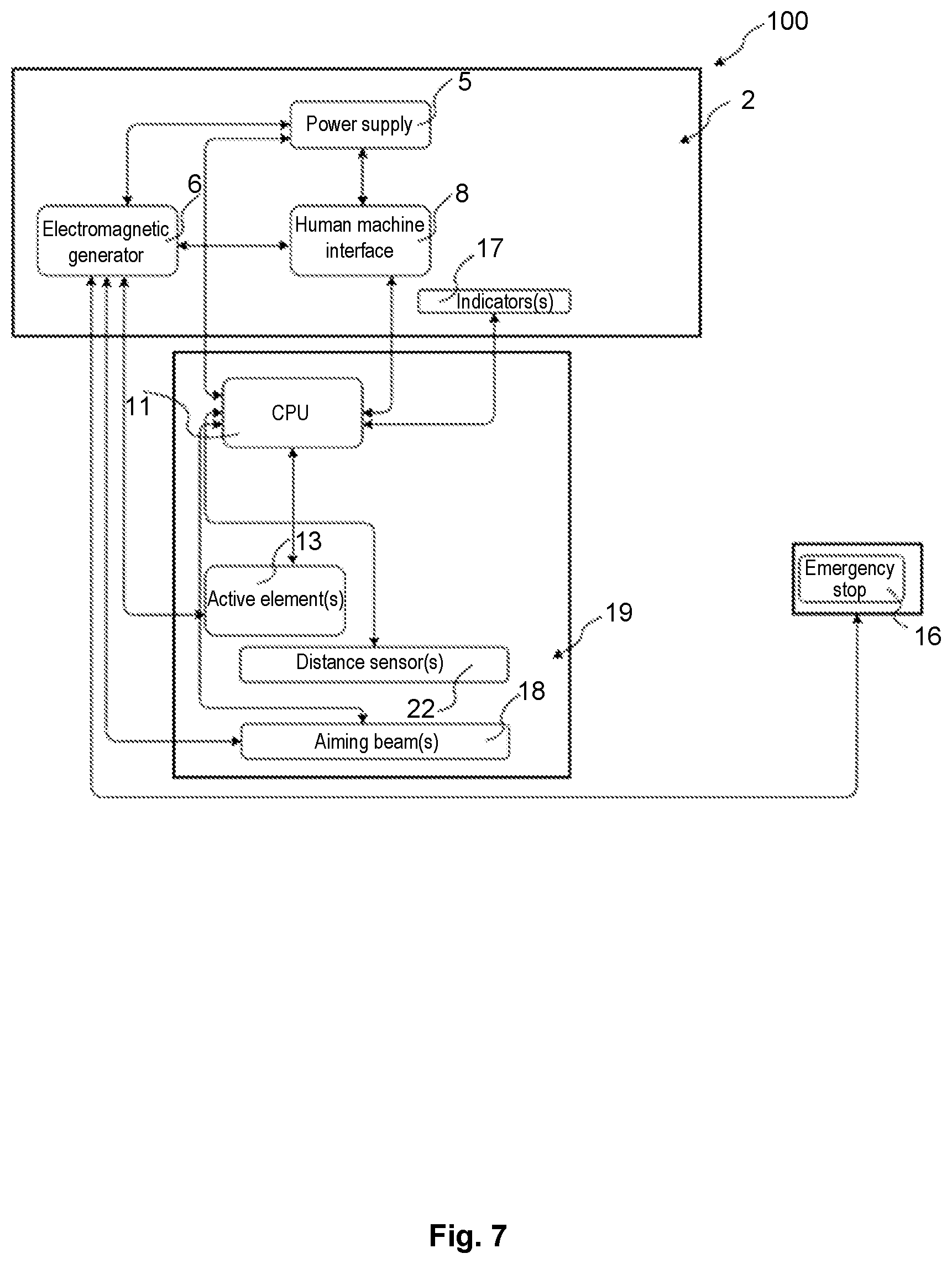 Patent US12611545 Figure 9 – Device and method for unattended treatment of a patient