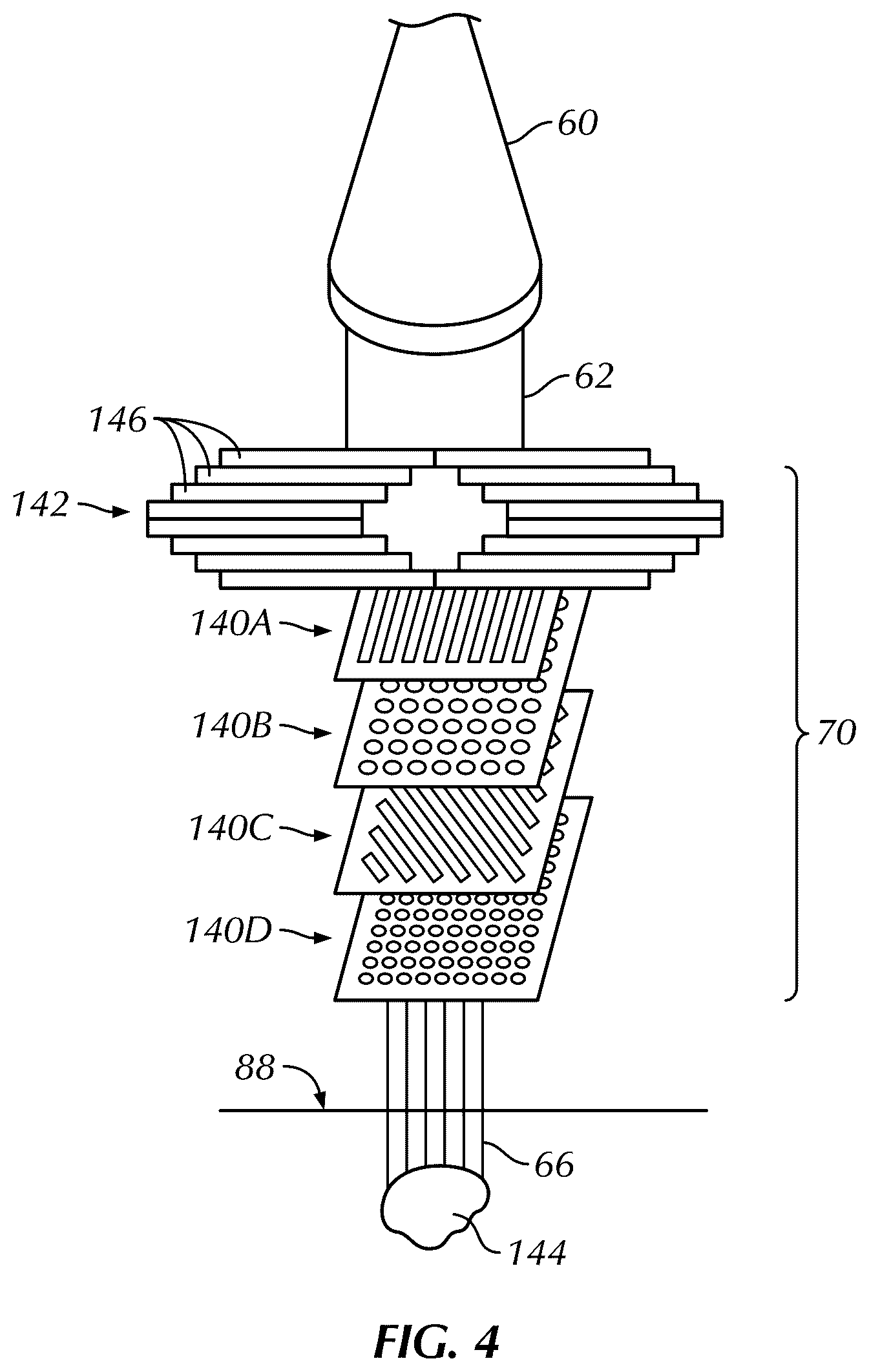 Patent US12611554 Figure 4 – Apparatus and method for radiation therapy
