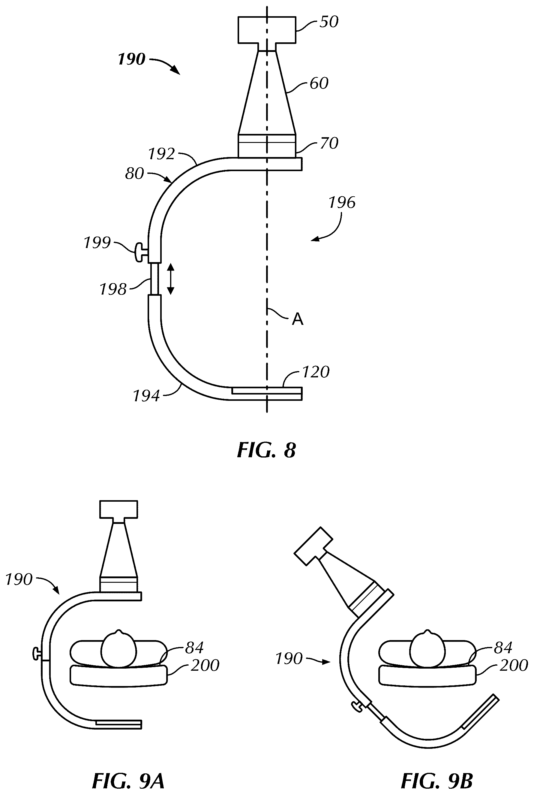 Patent US12611554 Figure 8 – Apparatus and method for radiation therapy