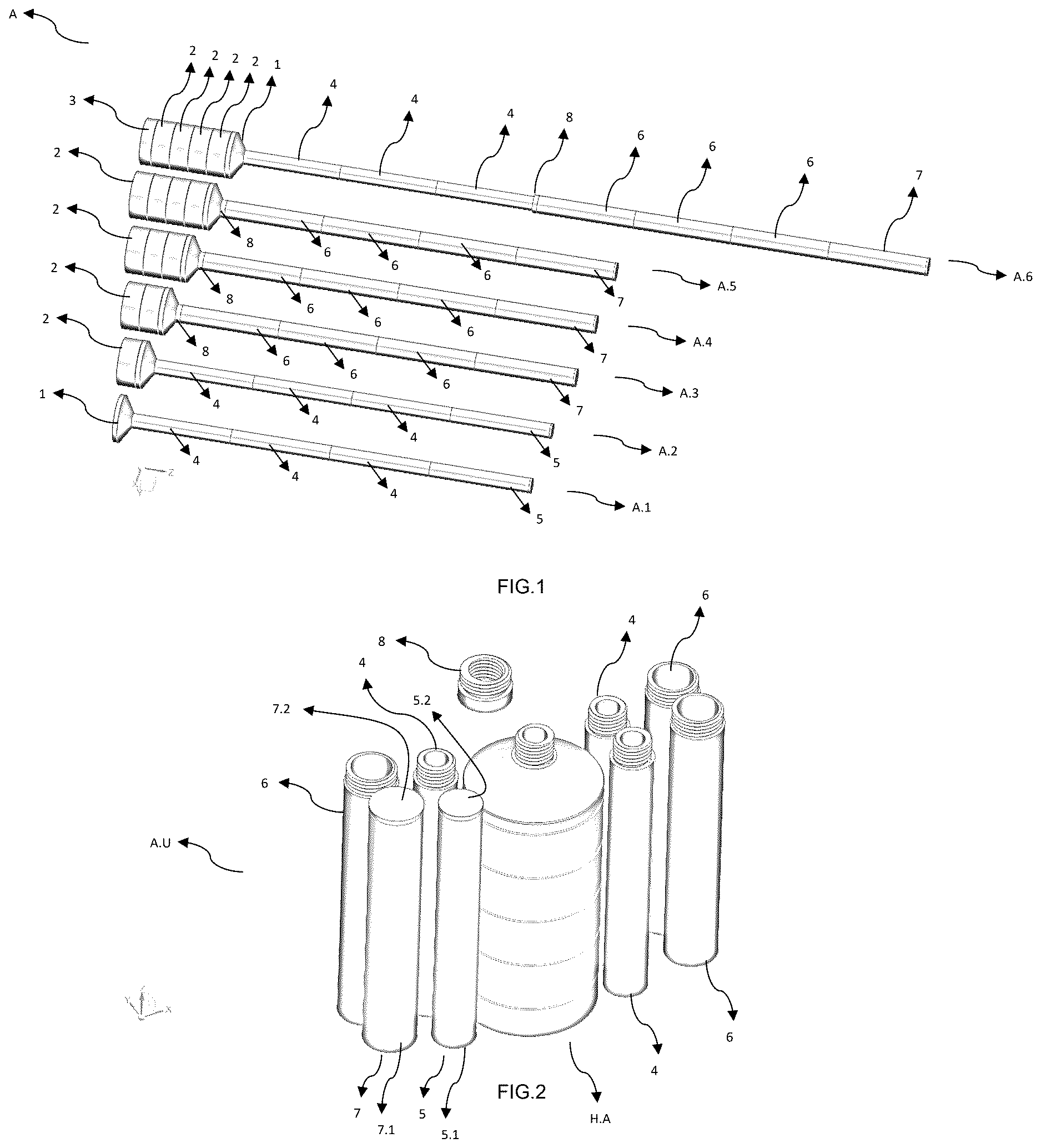 Patent US12611563 Figure 1 – Portable modular workout mace system