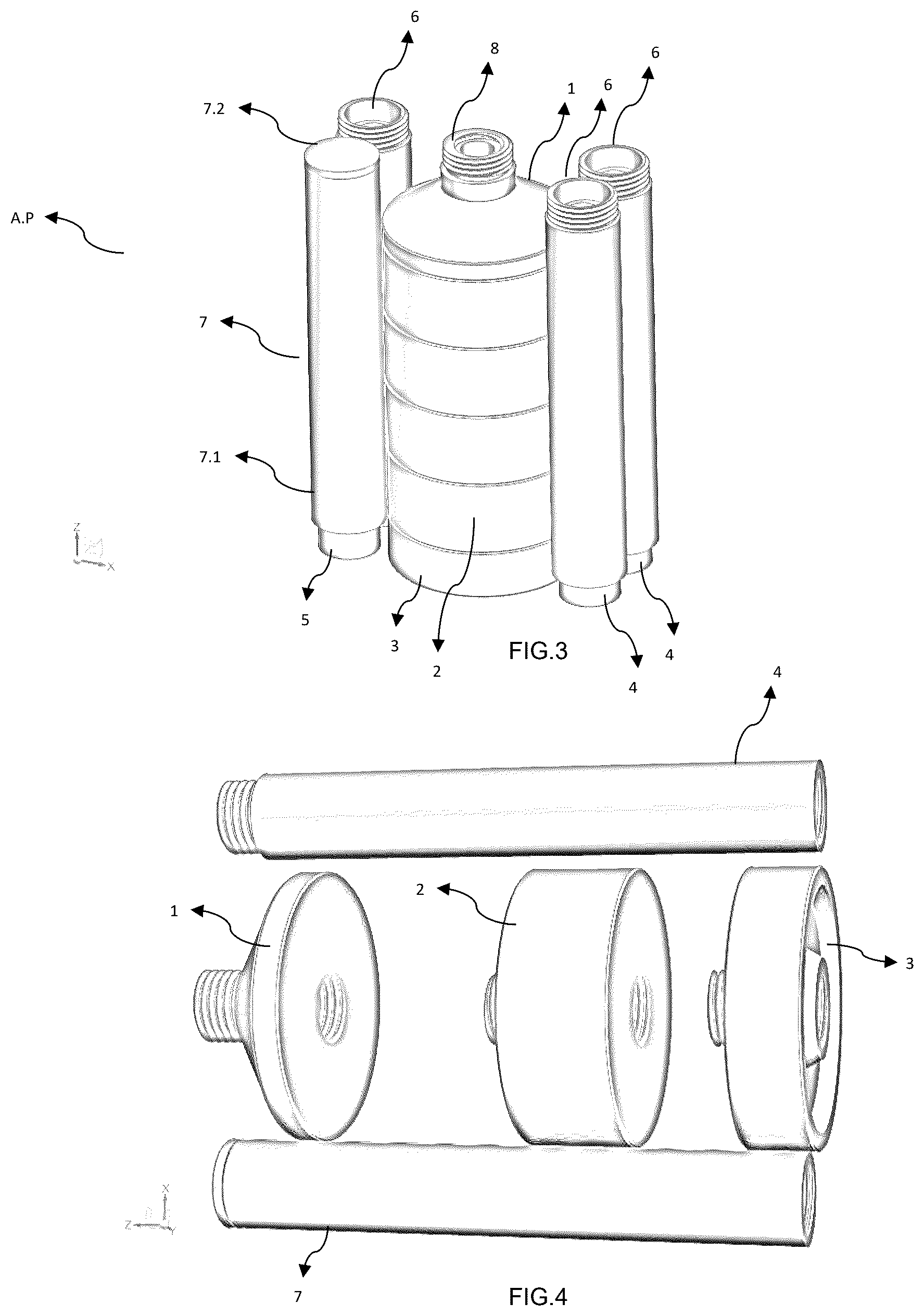 Patent US12611563 Figure 2 – Portable modular workout mace system