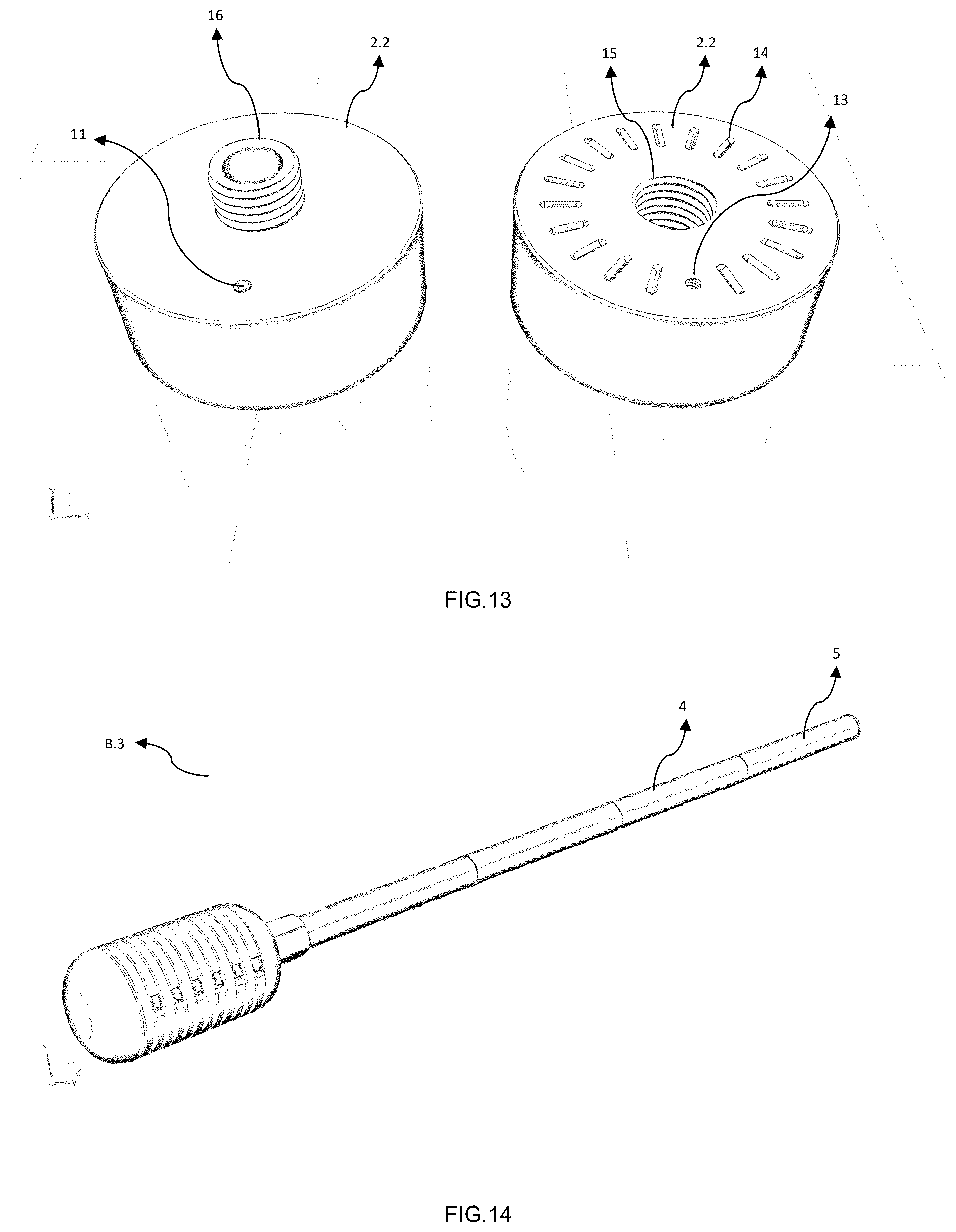 Patent US12611563 Figure 6 – Portable modular workout mace system