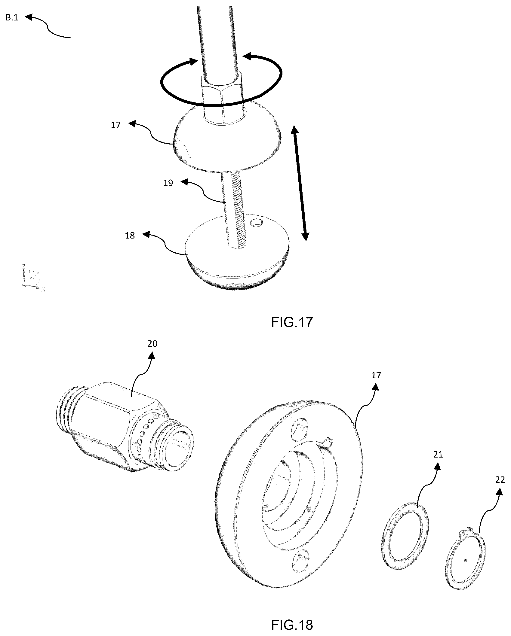 Patent US12611563 Figure 8 – Portable modular workout mace system
