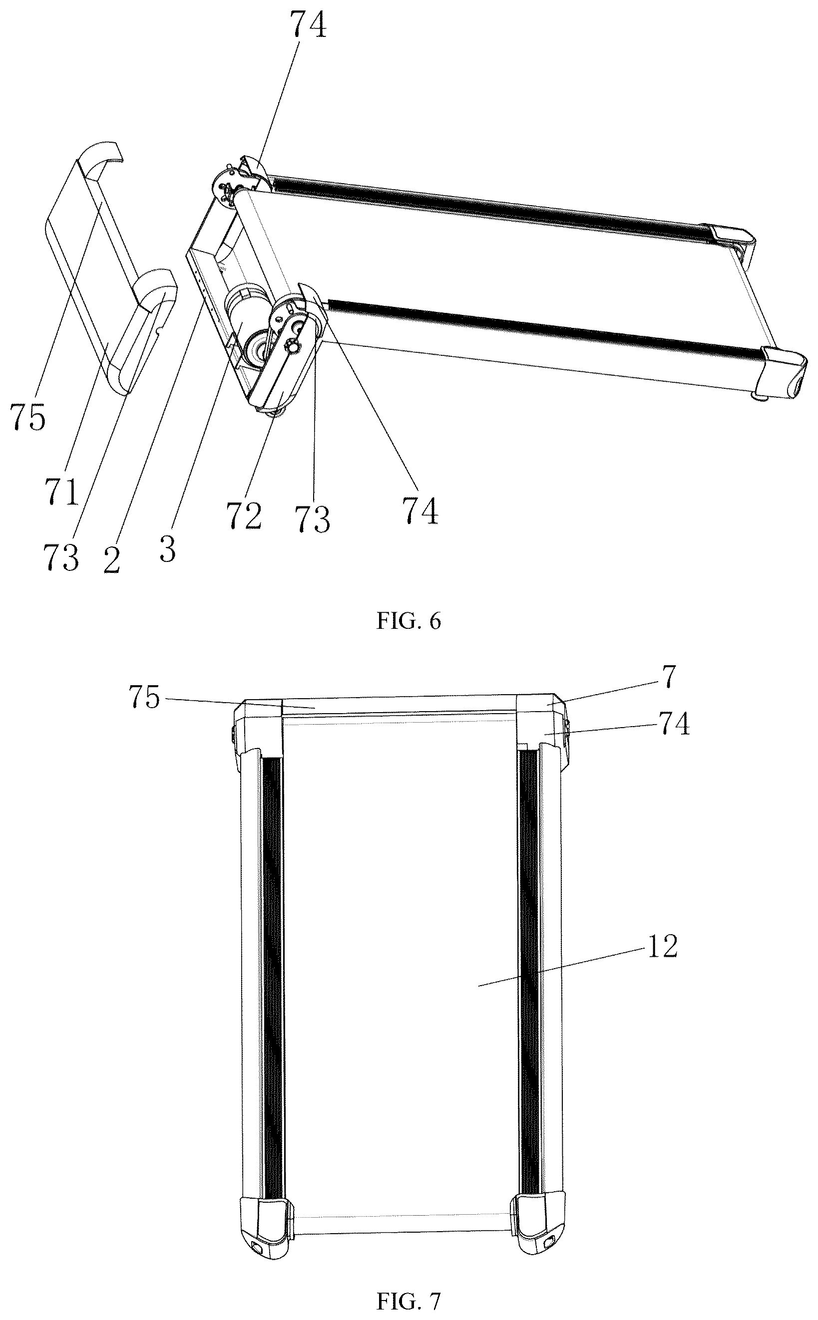 Patent US12611568 Figure 5 – Treadmill