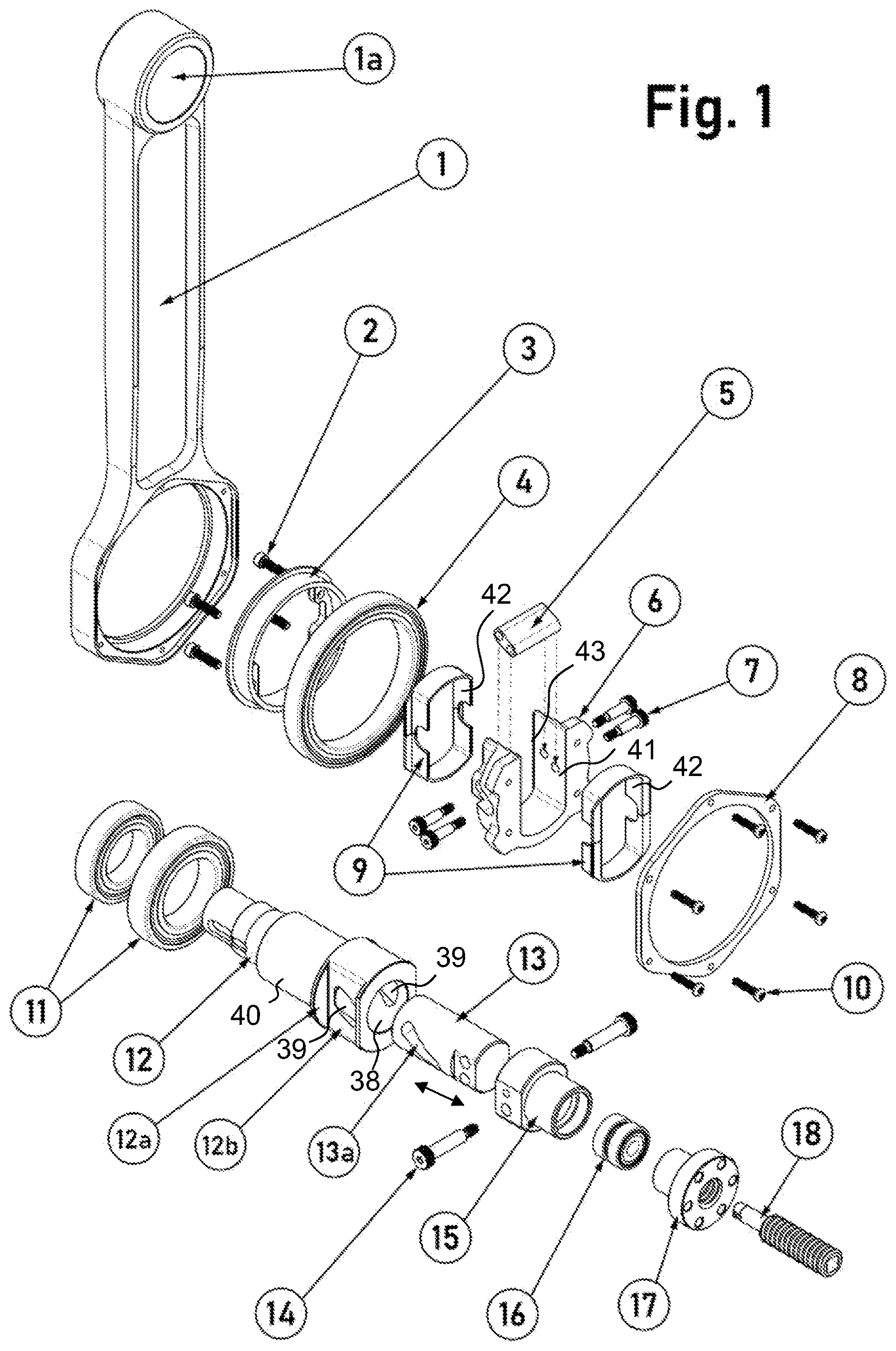 Patent US12611569 — Bearing for an ergometer having a vibration unit, and use thereof in a vibratory ergometer for the upper and lower extremities — Figure 1