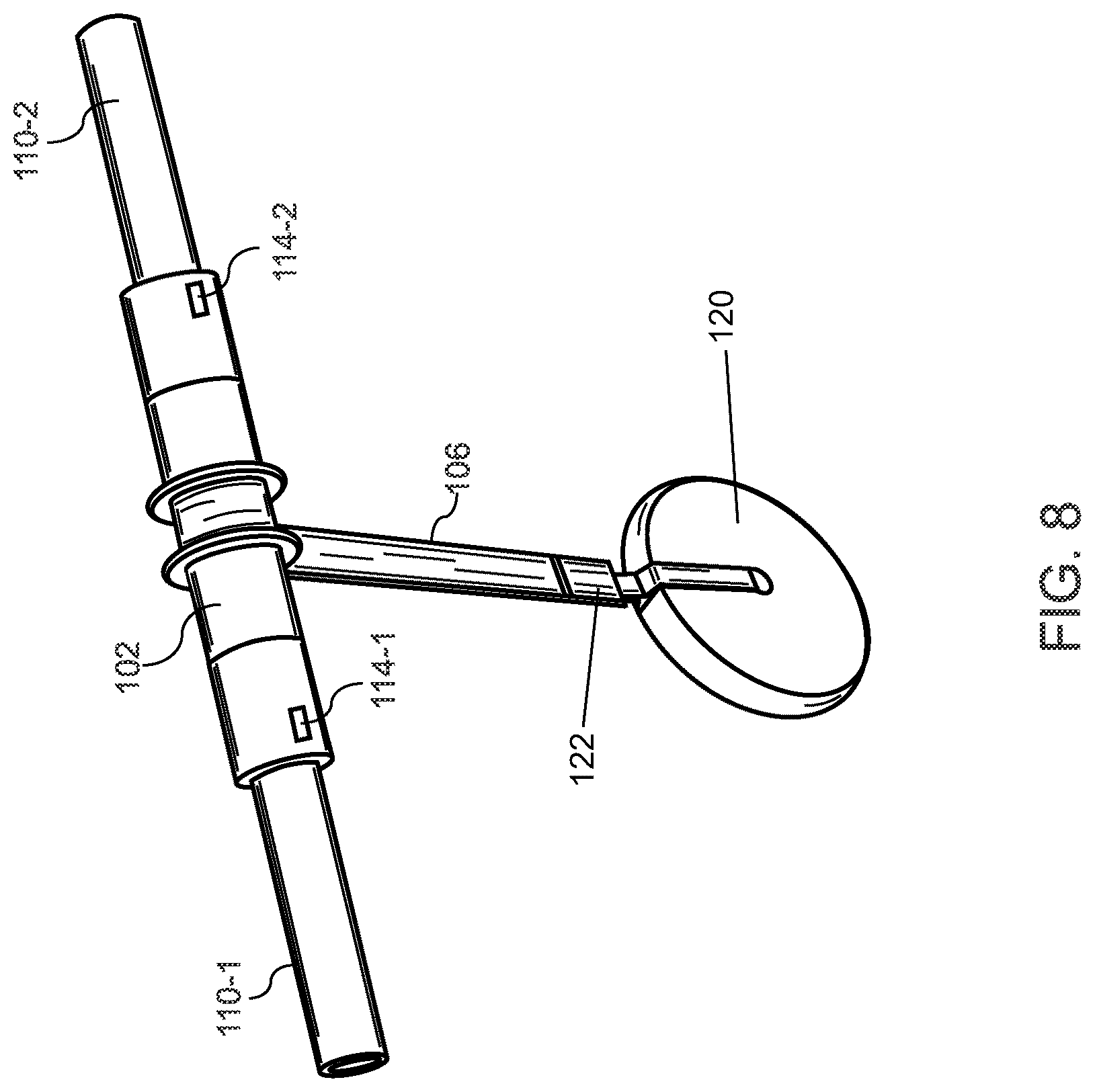 Patent US12611571 Figure 8 – Device for strengthening muscle