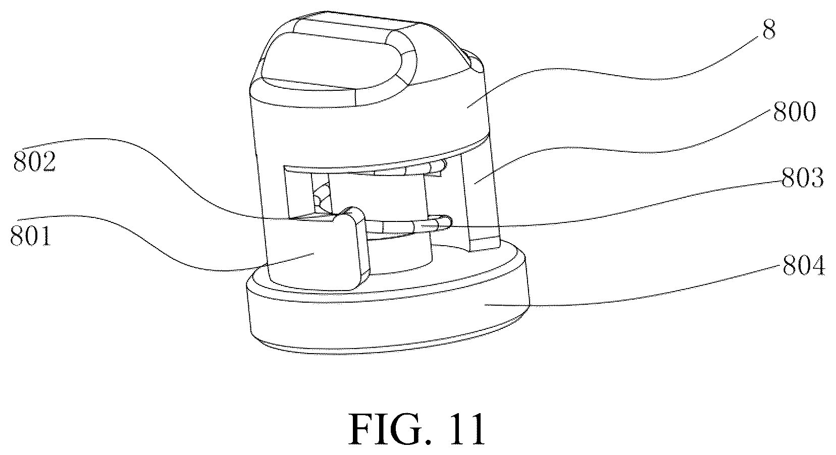 Patent US12611572 Figure 8 – Multifunctional hand grip exerciser
