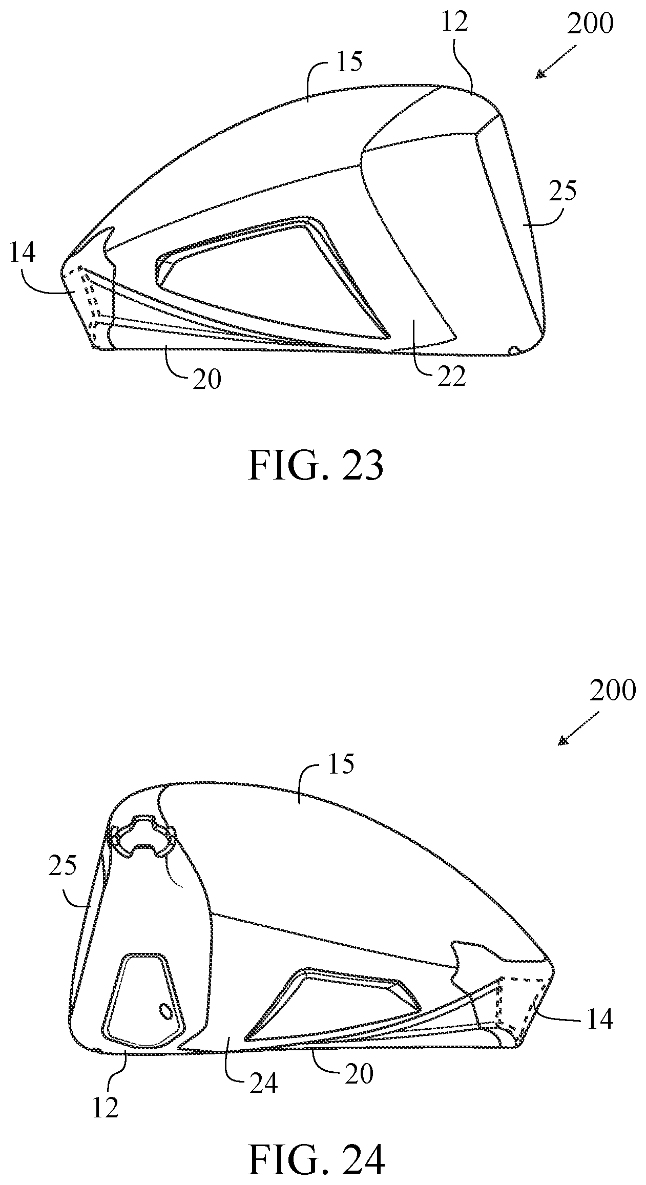 Patent US12611576 Figure 13 – Golf club head with a stress-reducing structure