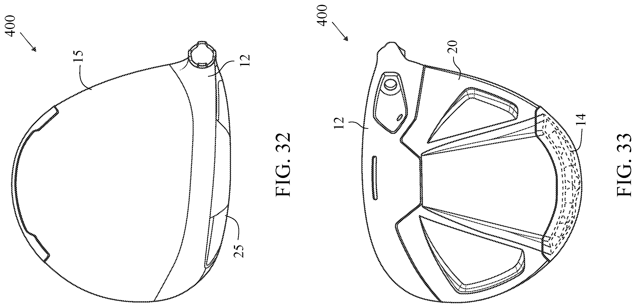 Patent US12611576 Figure 17 – Golf club head with a stress-reducing structure
