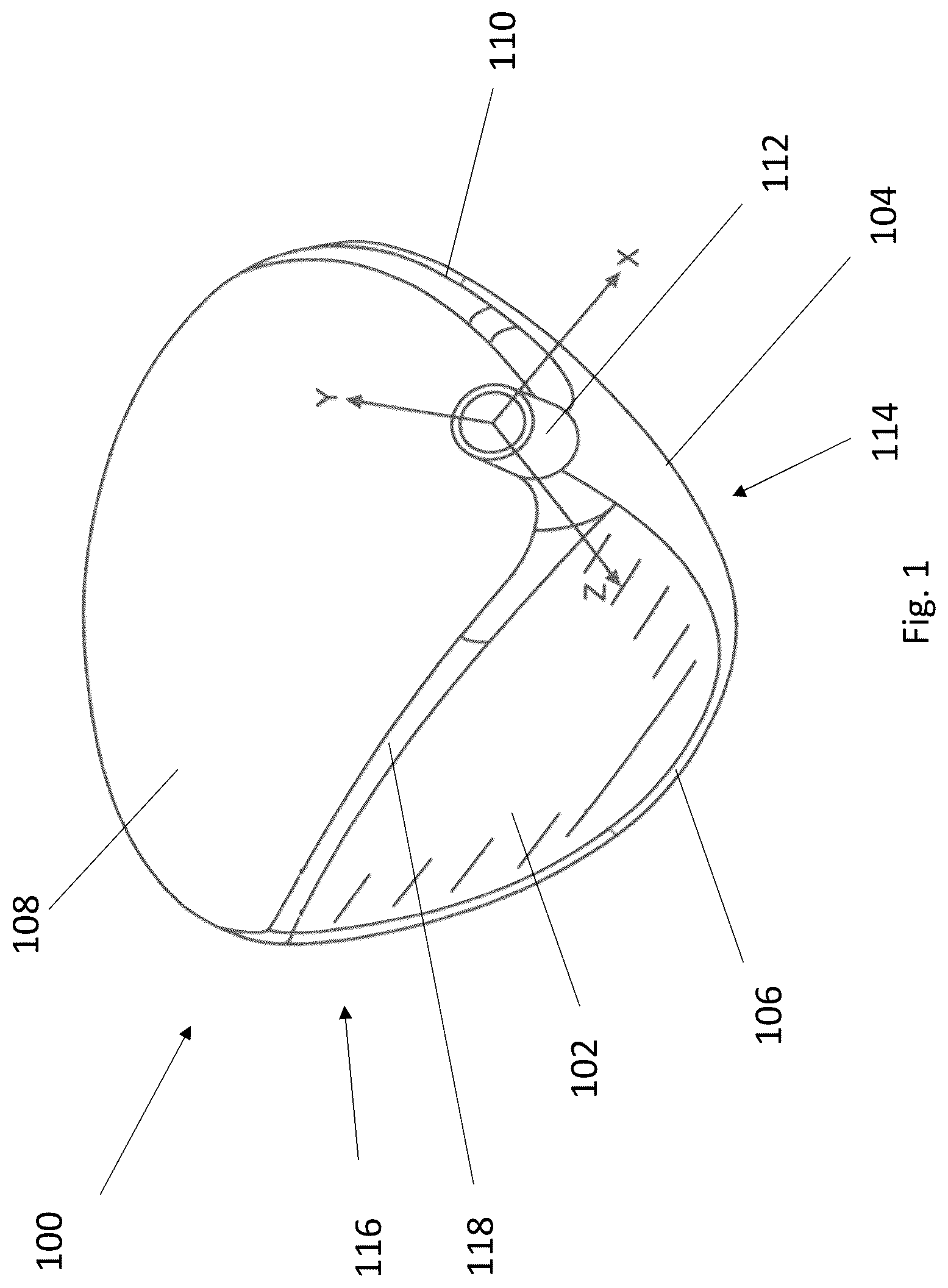 Patent US12611577 — Golf club head — Figure 1