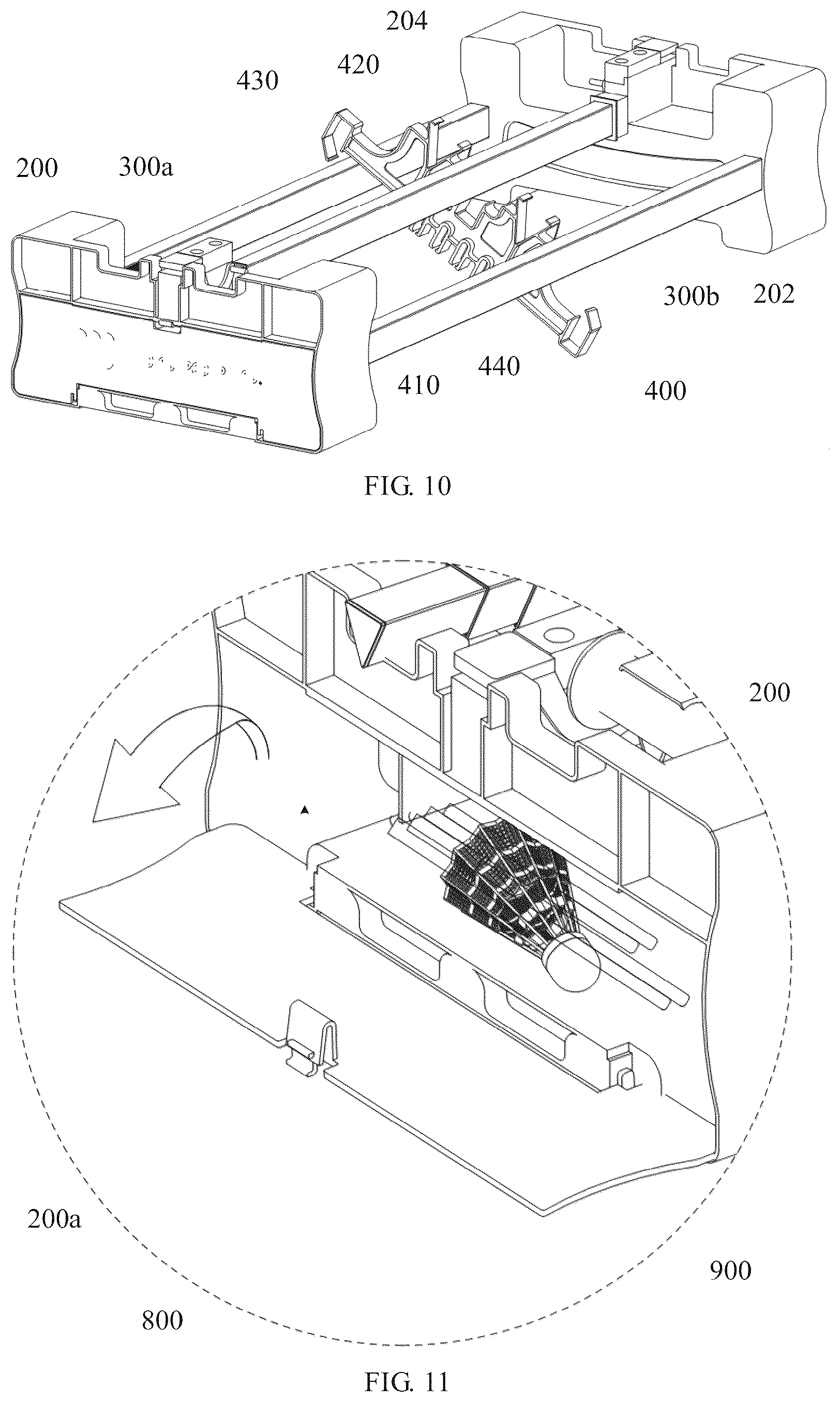Patent US12611579 Figure 6 – Badminton net rack