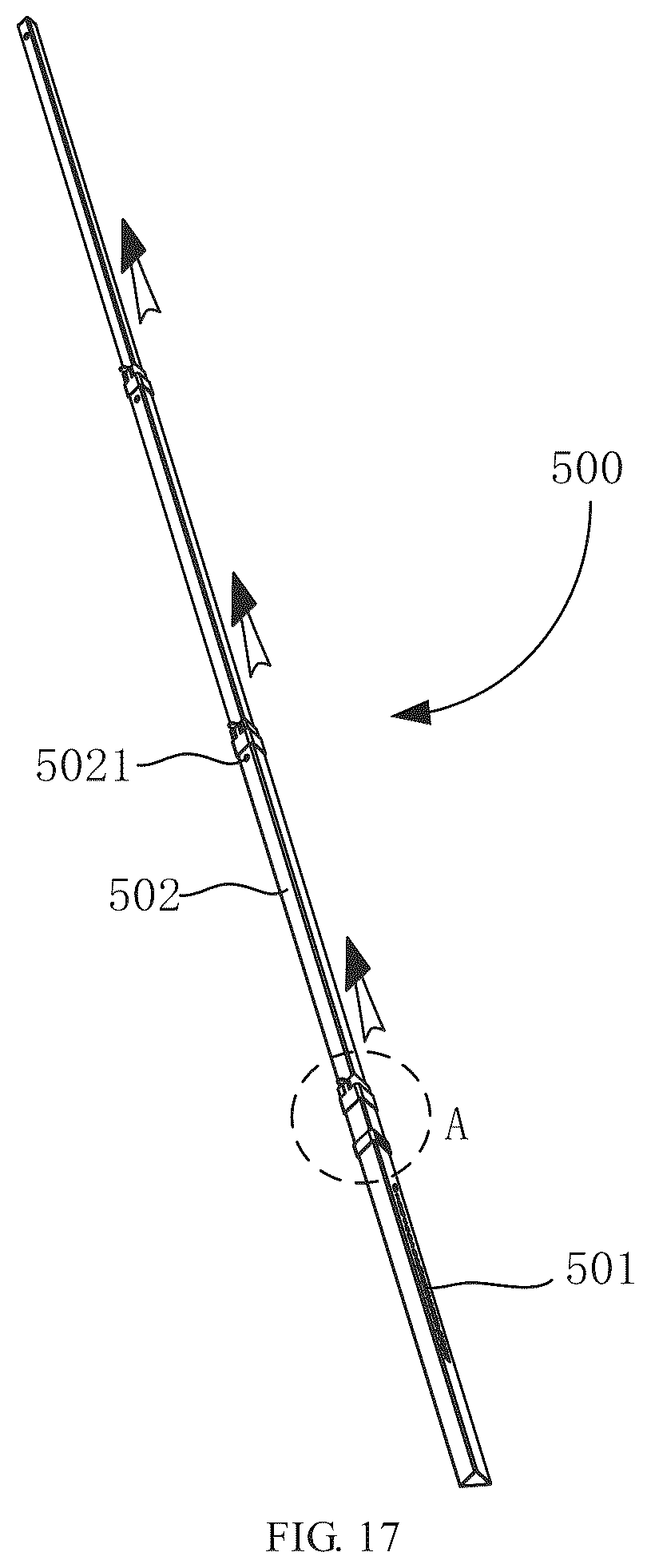 Patent US12611579 Figure 12 – Badminton net rack