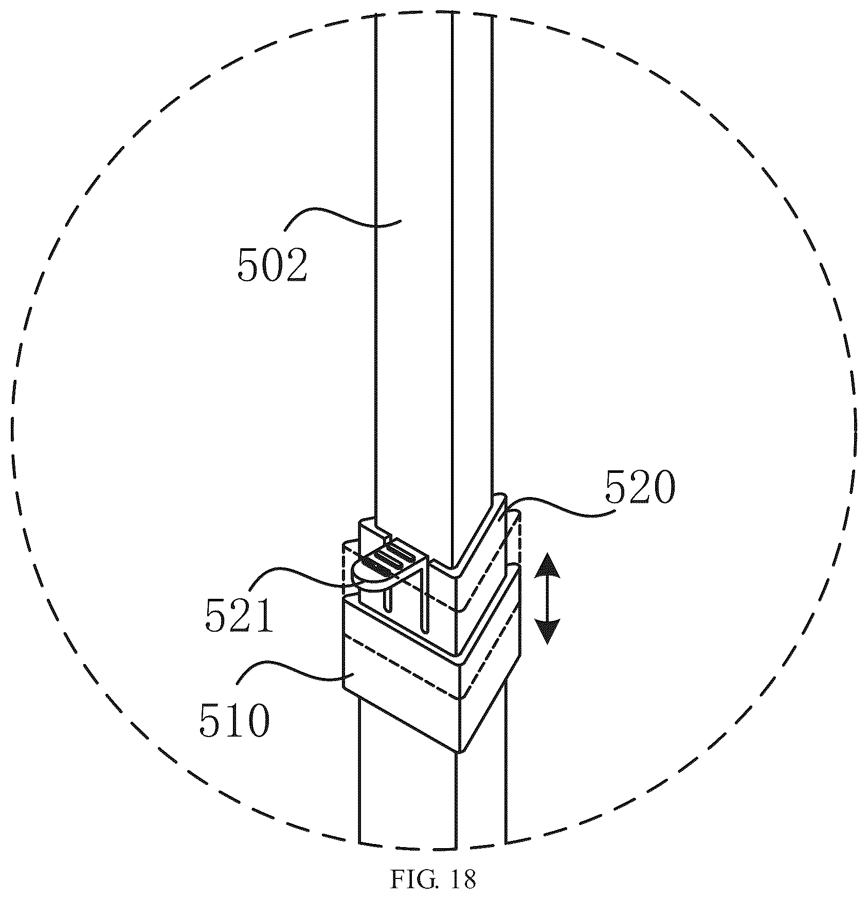 Patent US12611579 Figure 13 – Badminton net rack