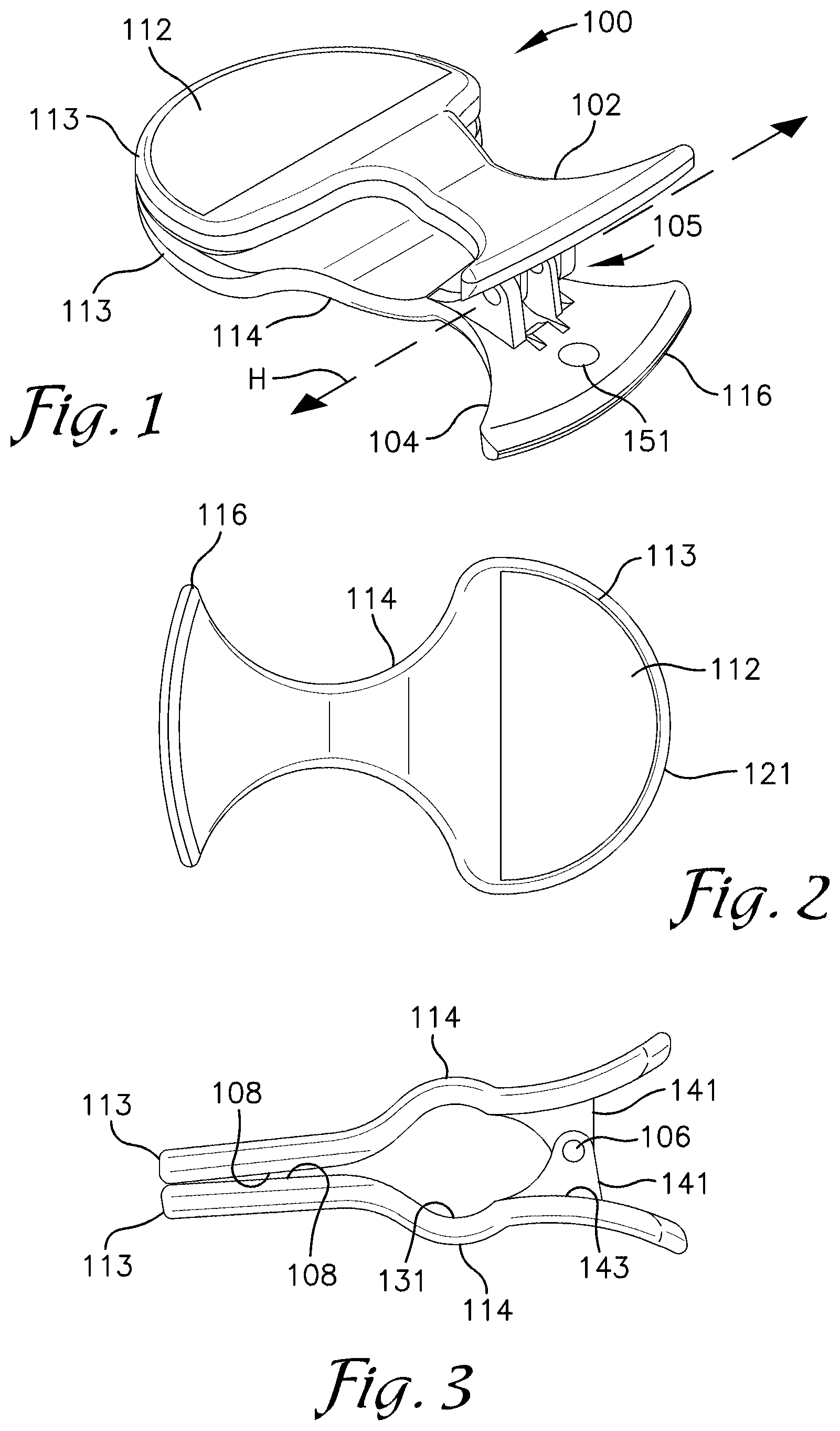 Patent US12611581 Figure 1 – Weighted flying disc attachment