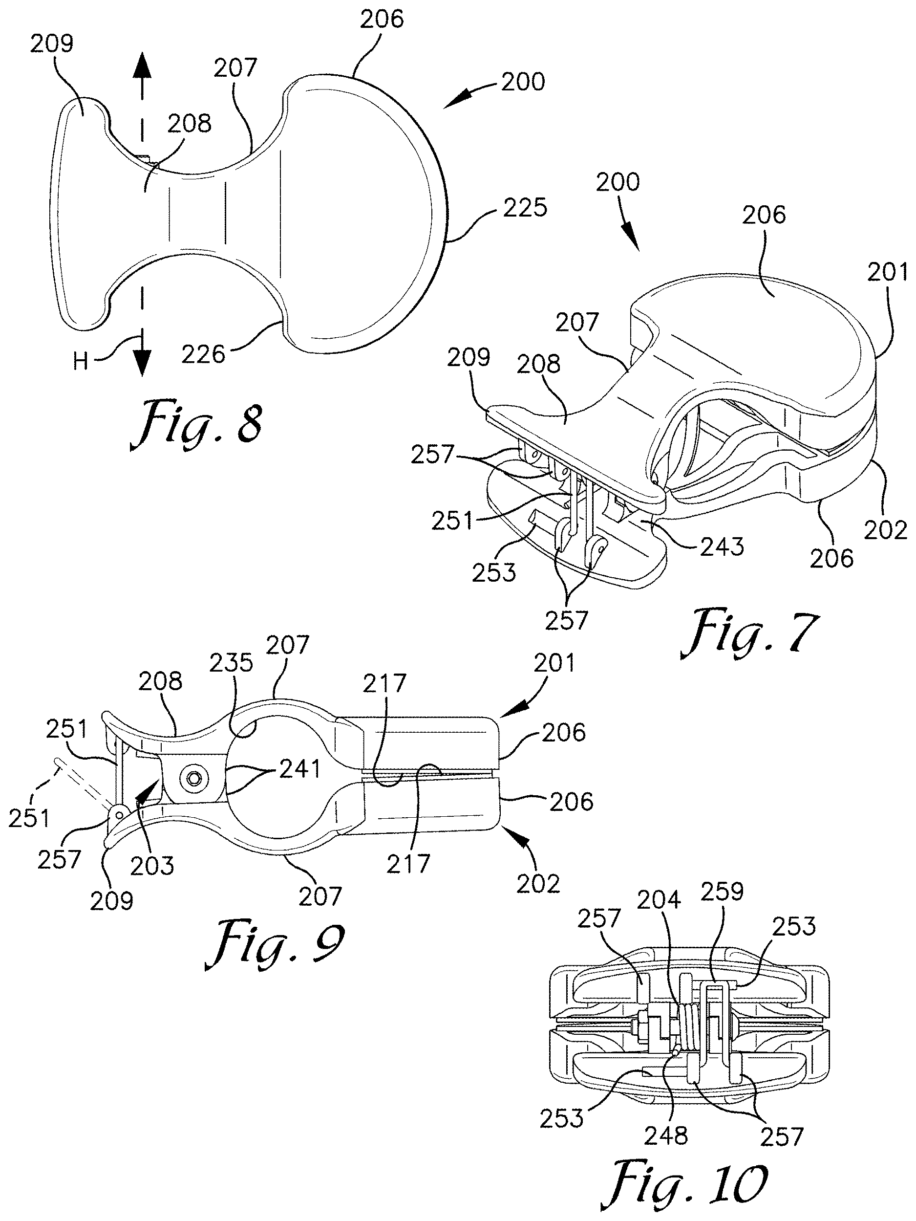 Patent US12611581 Figure 5 – Weighted flying disc attachment