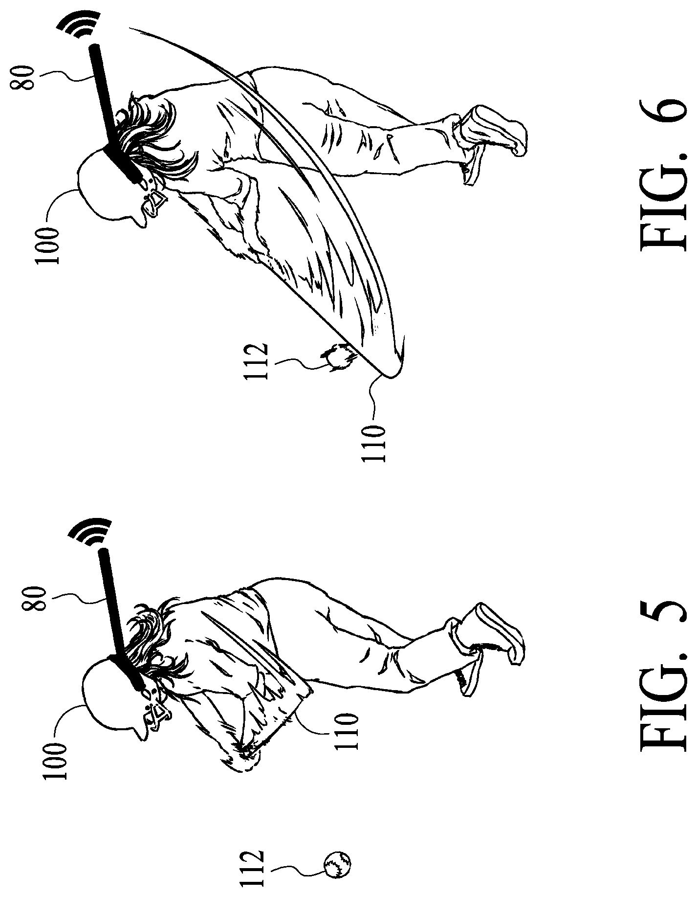 Patent US12611582 Figure 3 – Swing guide device
