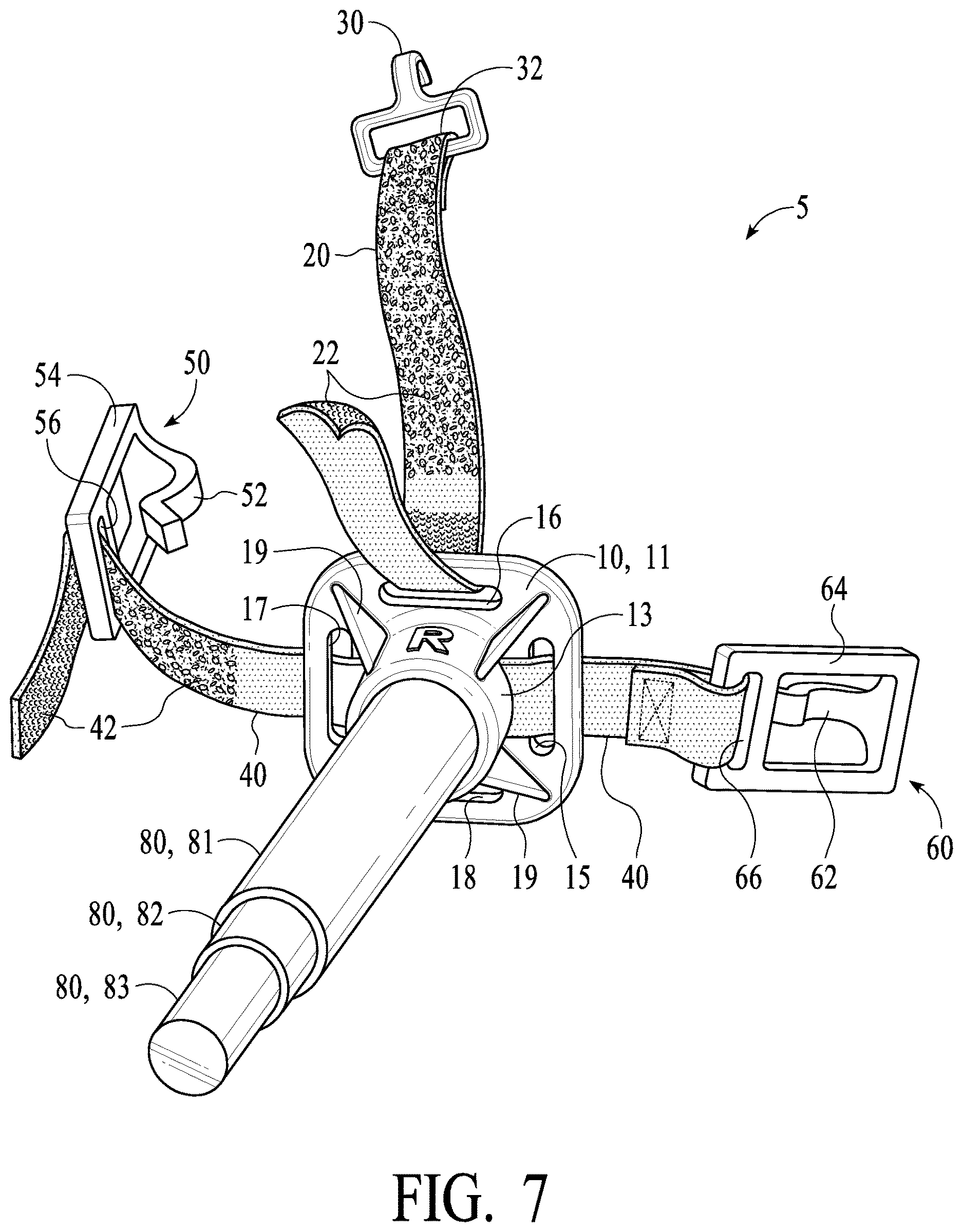 Patent US12611582 Figure 4 – Swing guide device